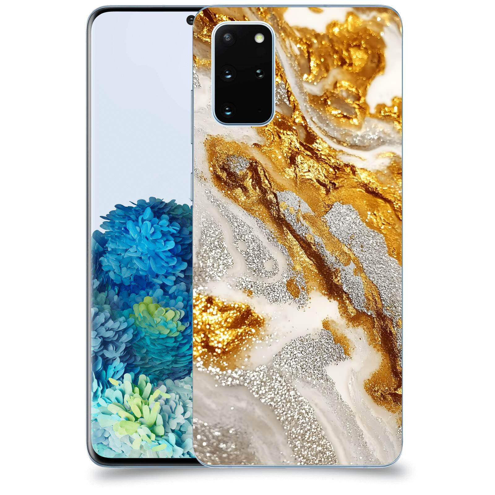 ACOVER Kryt na mobil Samsung Galaxy S20+ G985F - Liquid Gold II