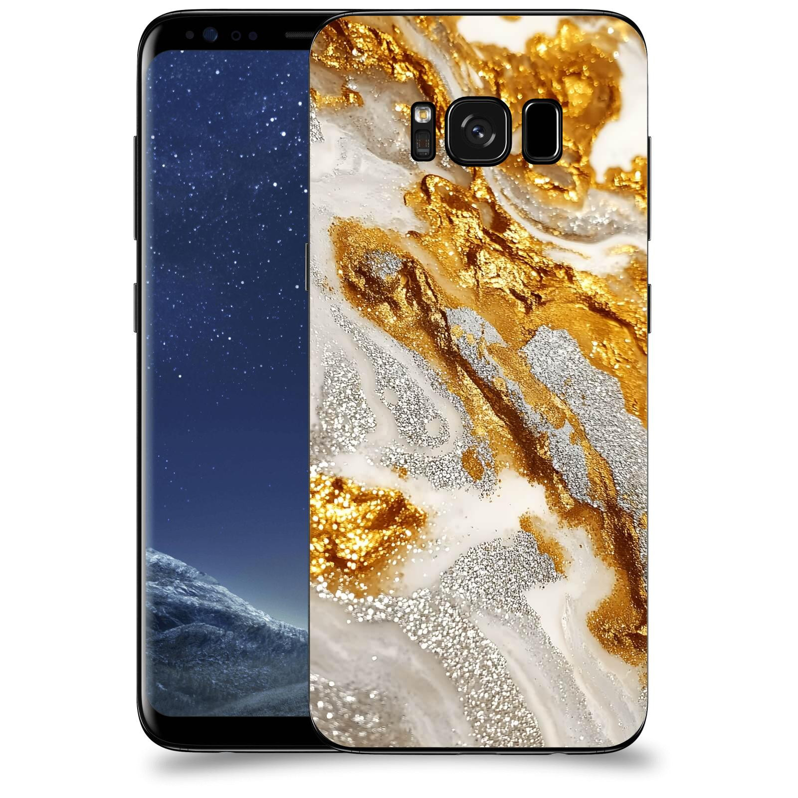 ACOVER Kryt na mobil Samsung Galaxy S8 G950F - Liquid Gold II