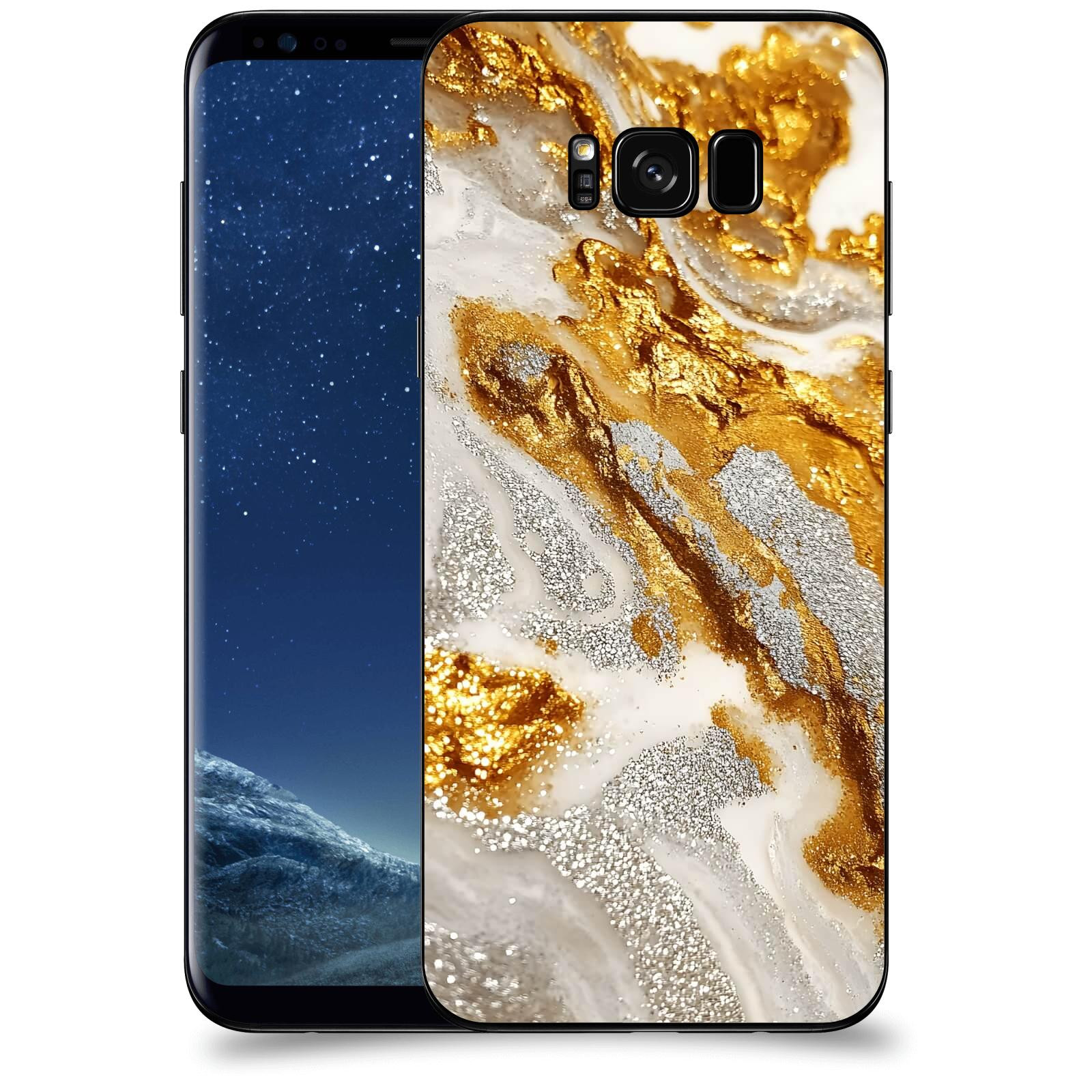 ACOVER Kryt na mobil Samsung Galaxy S8+ G955F - Liquid Gold II