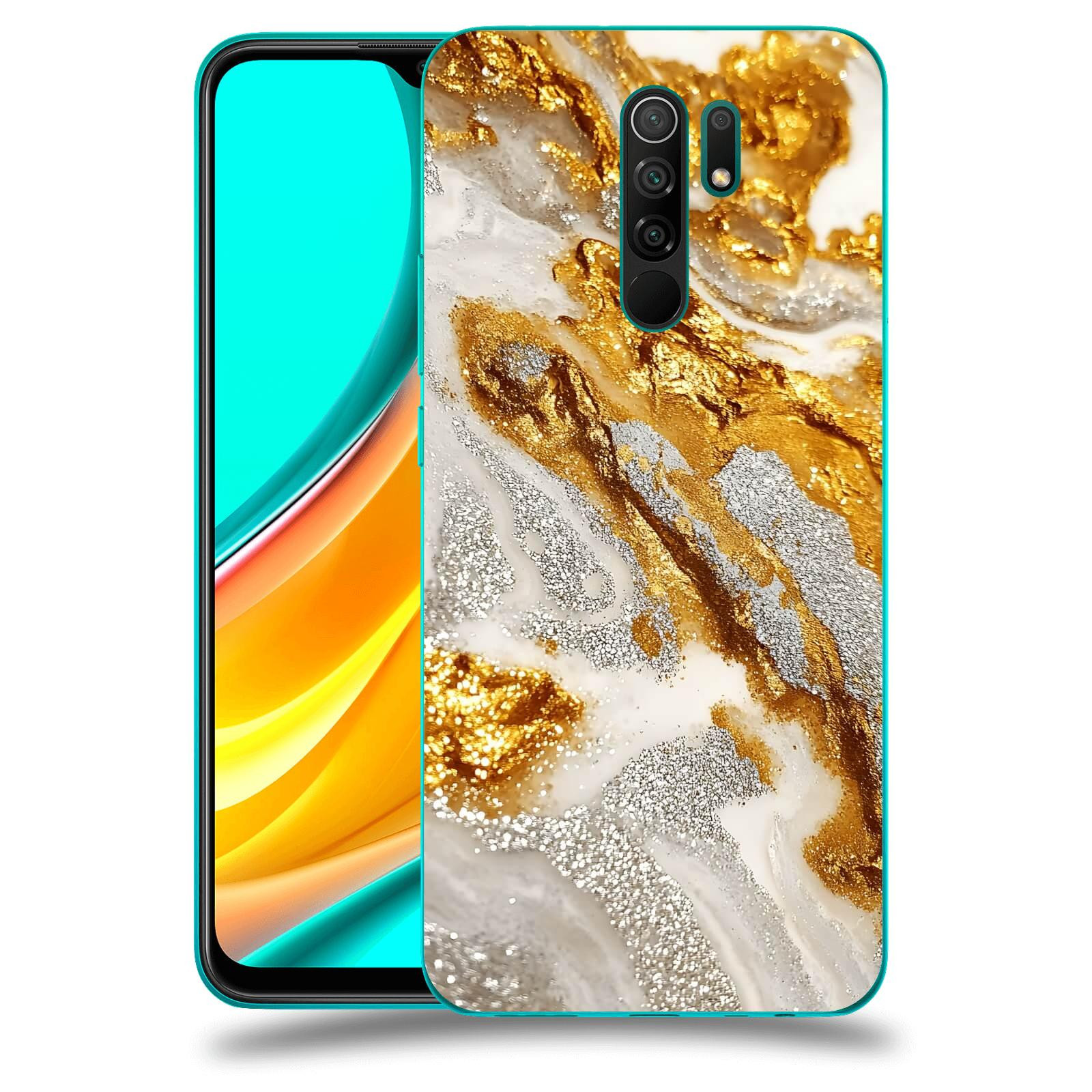 ACOVER Kryt na mobil Xiaomi Mi 9 - Liquid Gold II
