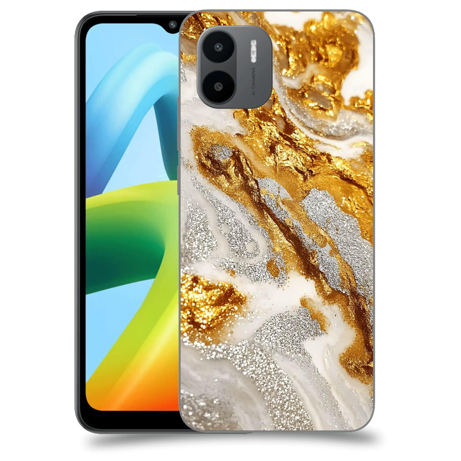ACOVER Kryt na mobil Xiaomi Redmi A1+ - Liquid Gold II