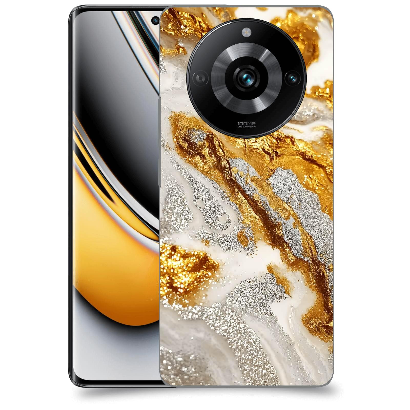 ACOVER Kryt na mobil Realme 11 Pro 5G - Liquid Gold II