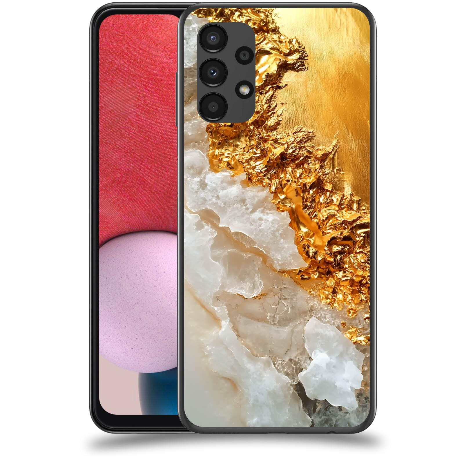 ACOVER Kryt na mobil Samsung Galaxy A13 4G A135 - Liquid Gold III