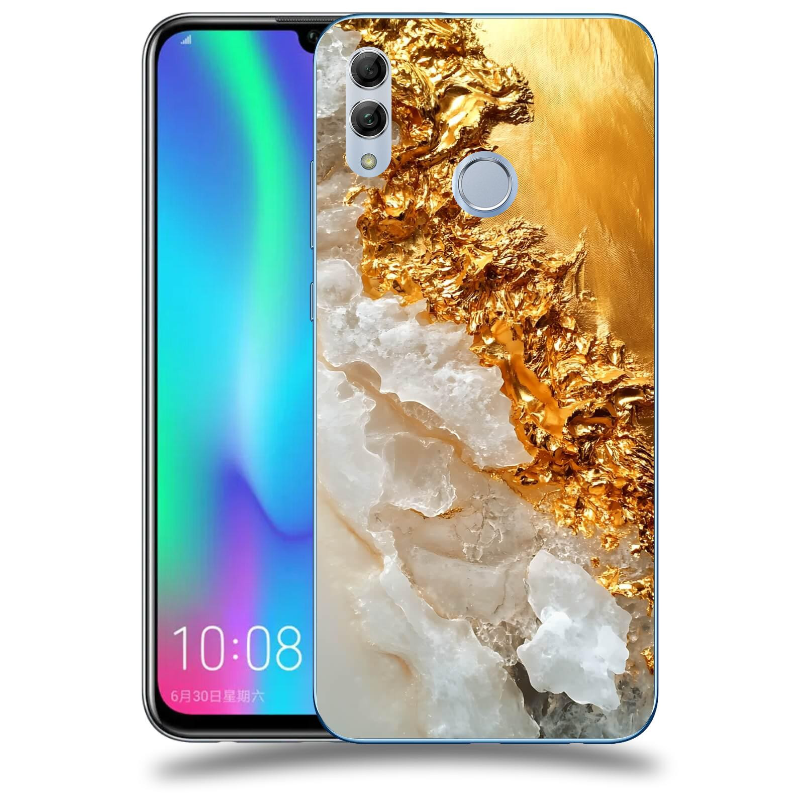 ACOVER Kryt na mobil Honor 10 Lite - Liquid Gold III
