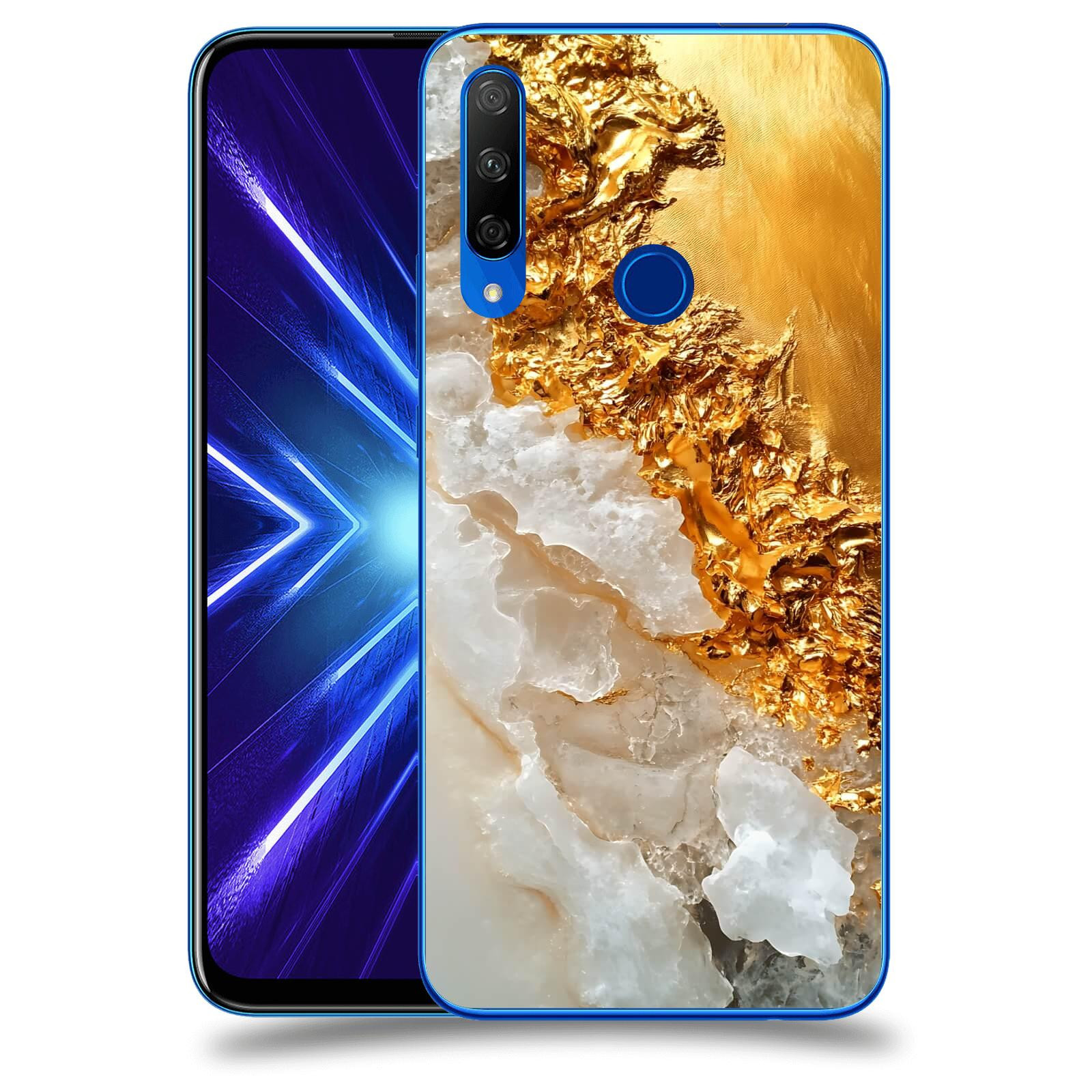 ACOVER Kryt na mobil Honor 9X - Liquid Gold III