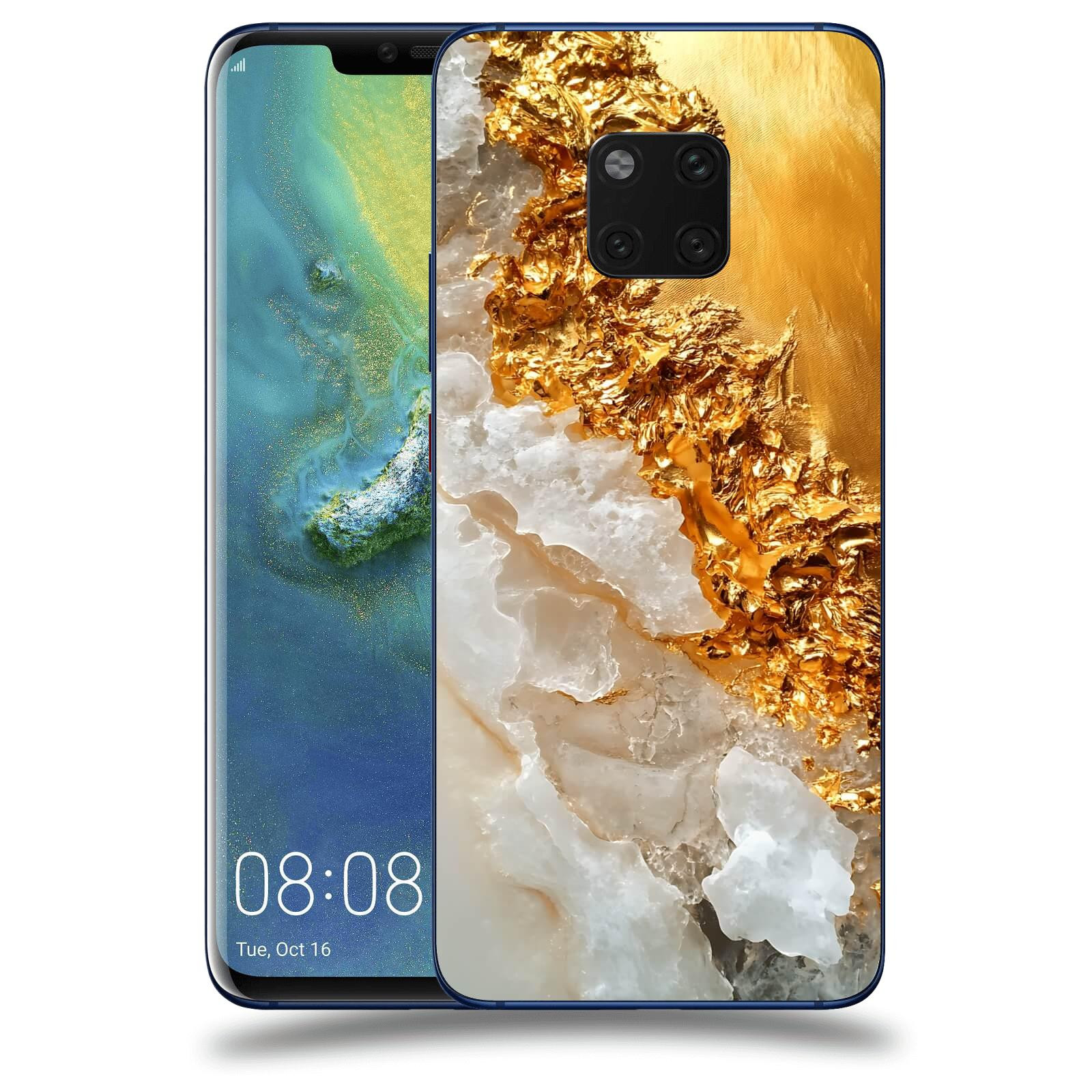 ACOVER Kryt na mobil Huawei Mate 20 Pro - Liquid Gold III