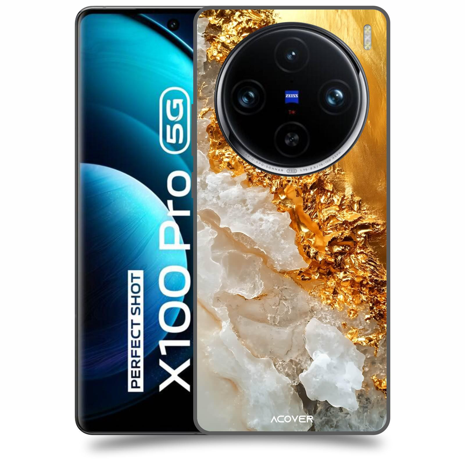 ACOVER Kryt na mobil Vivo X100 Pro - Liquid Gold III
