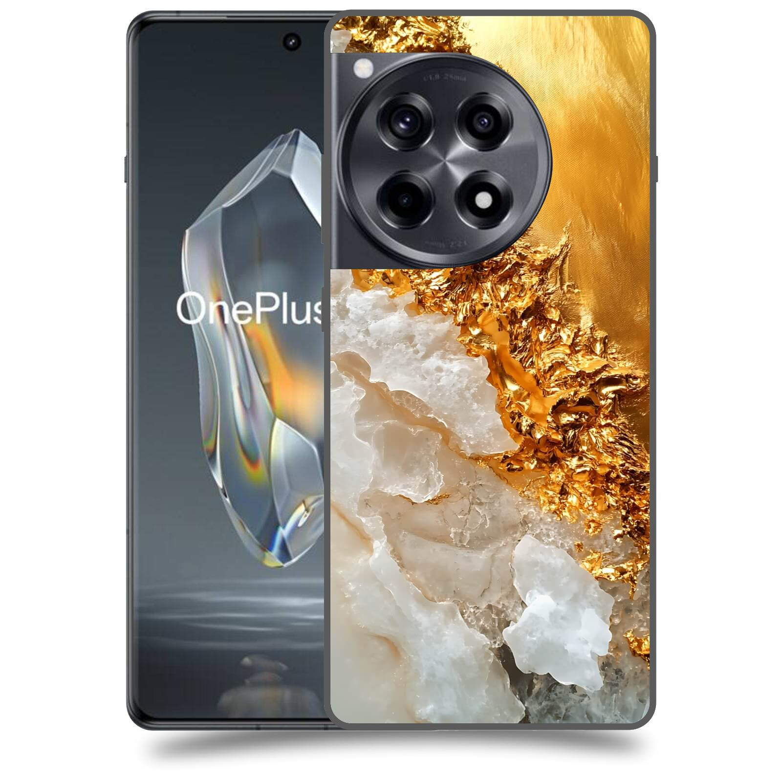 ACOVER Kryt na mobil OnePlus 12 - Liquid Gold III