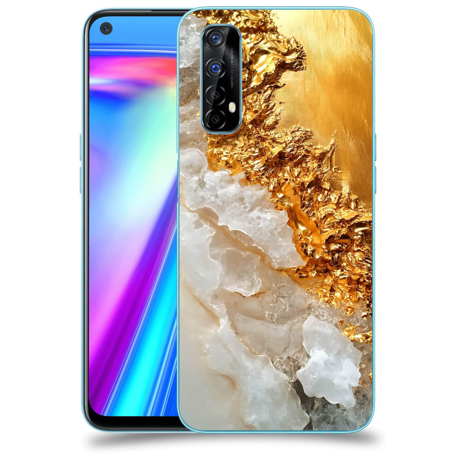 ACOVER Kryt na mobil Realme 7 - Liquid Gold III