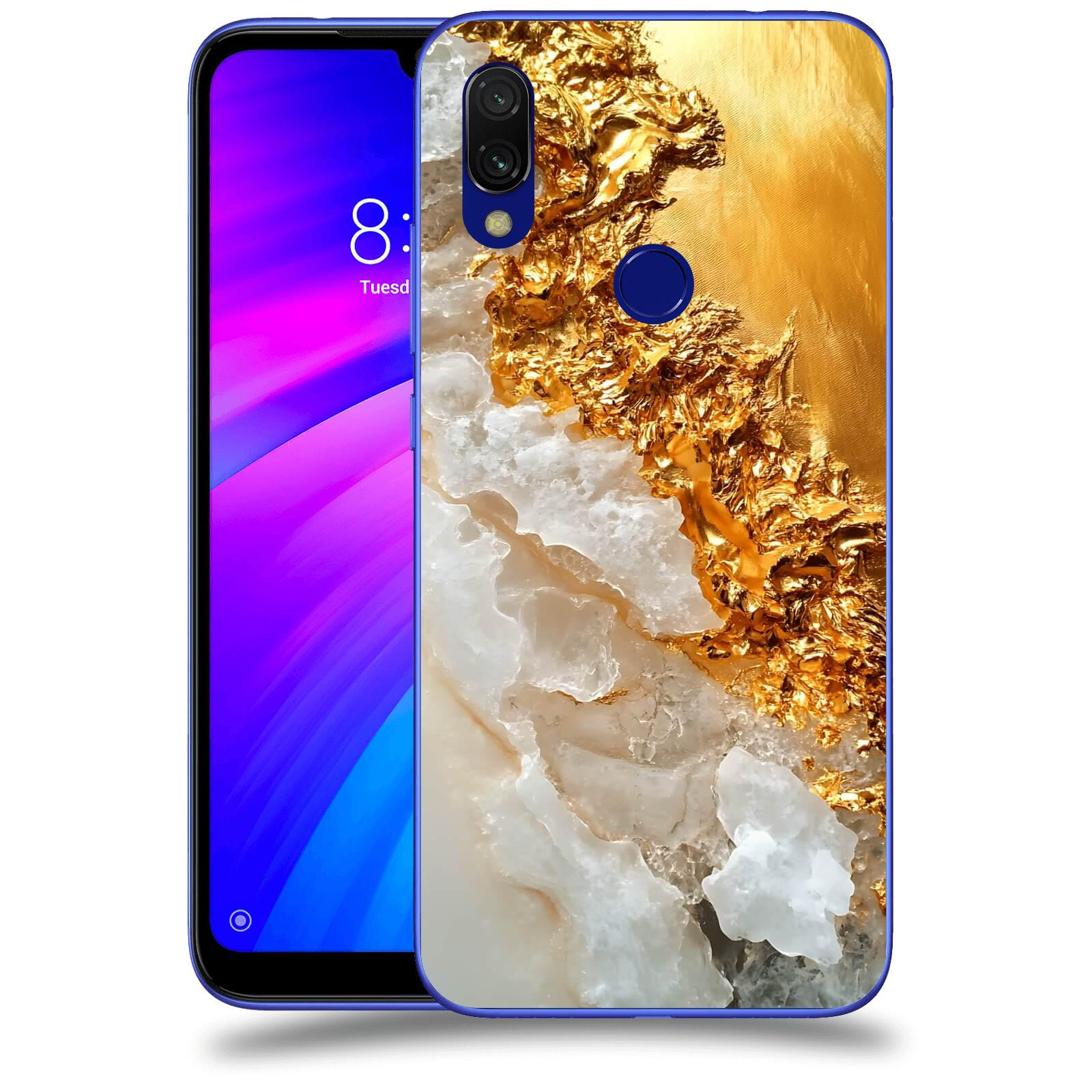 ACOVER Kryt na mobil Xiaomi Redmi 7 - Liquid Gold III