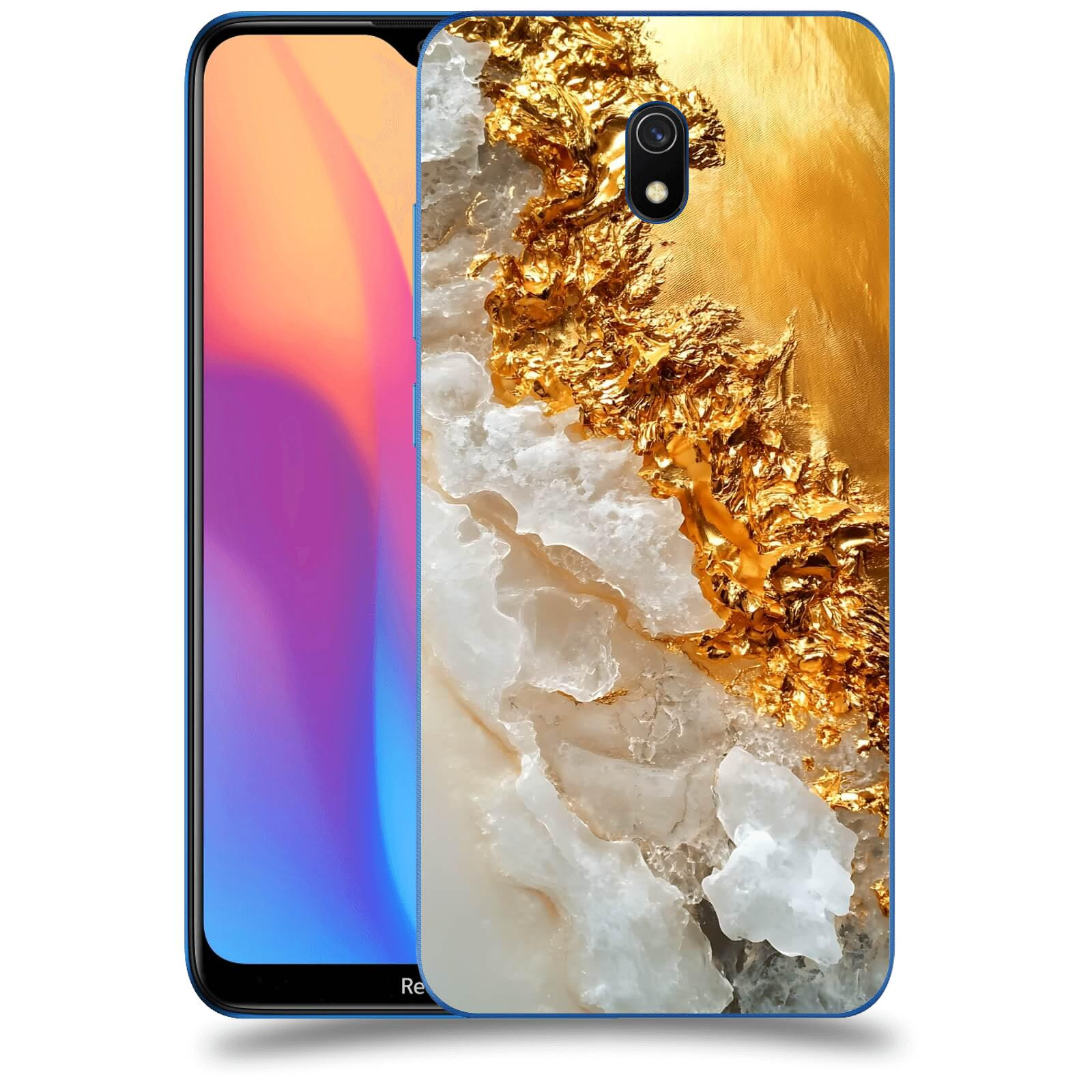 ACOVER Kryt na mobil Xiaomi Redmi 8A - Liquid Gold III