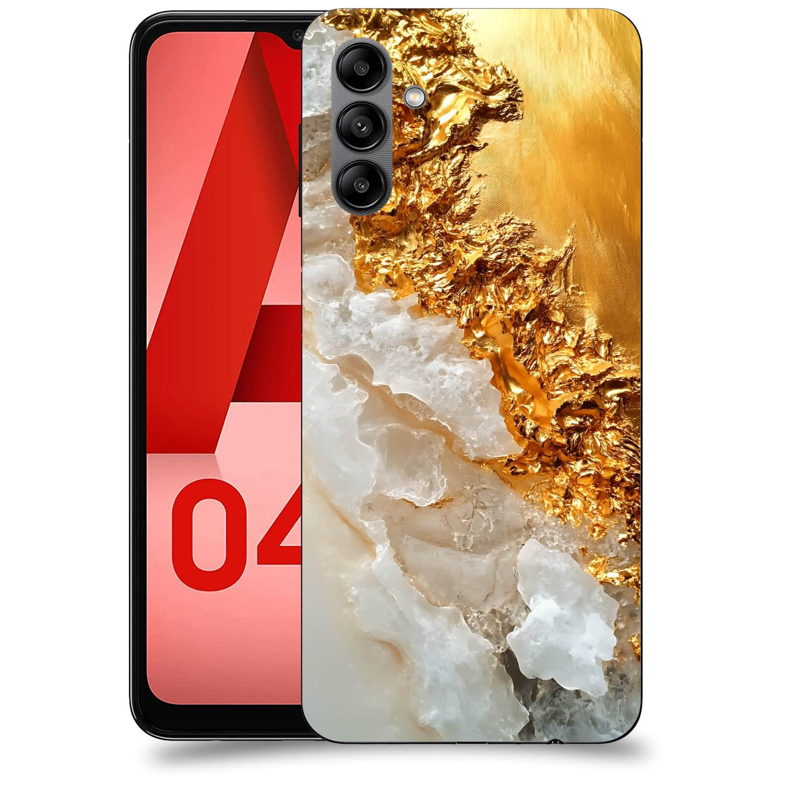 ACOVER Kryt na mobil Samsung Galaxy A04s - Liquid Gold III