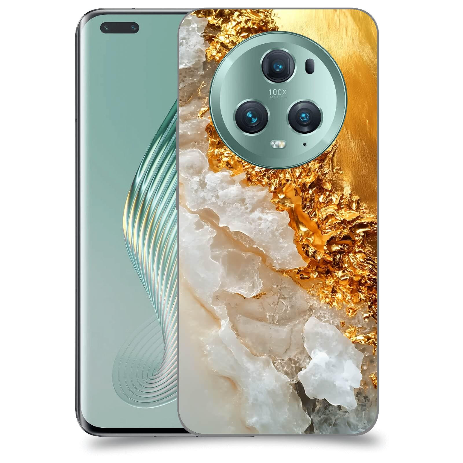 ACOVER Kryt na mobil Honor Magic5 Pro - Liquid Gold III