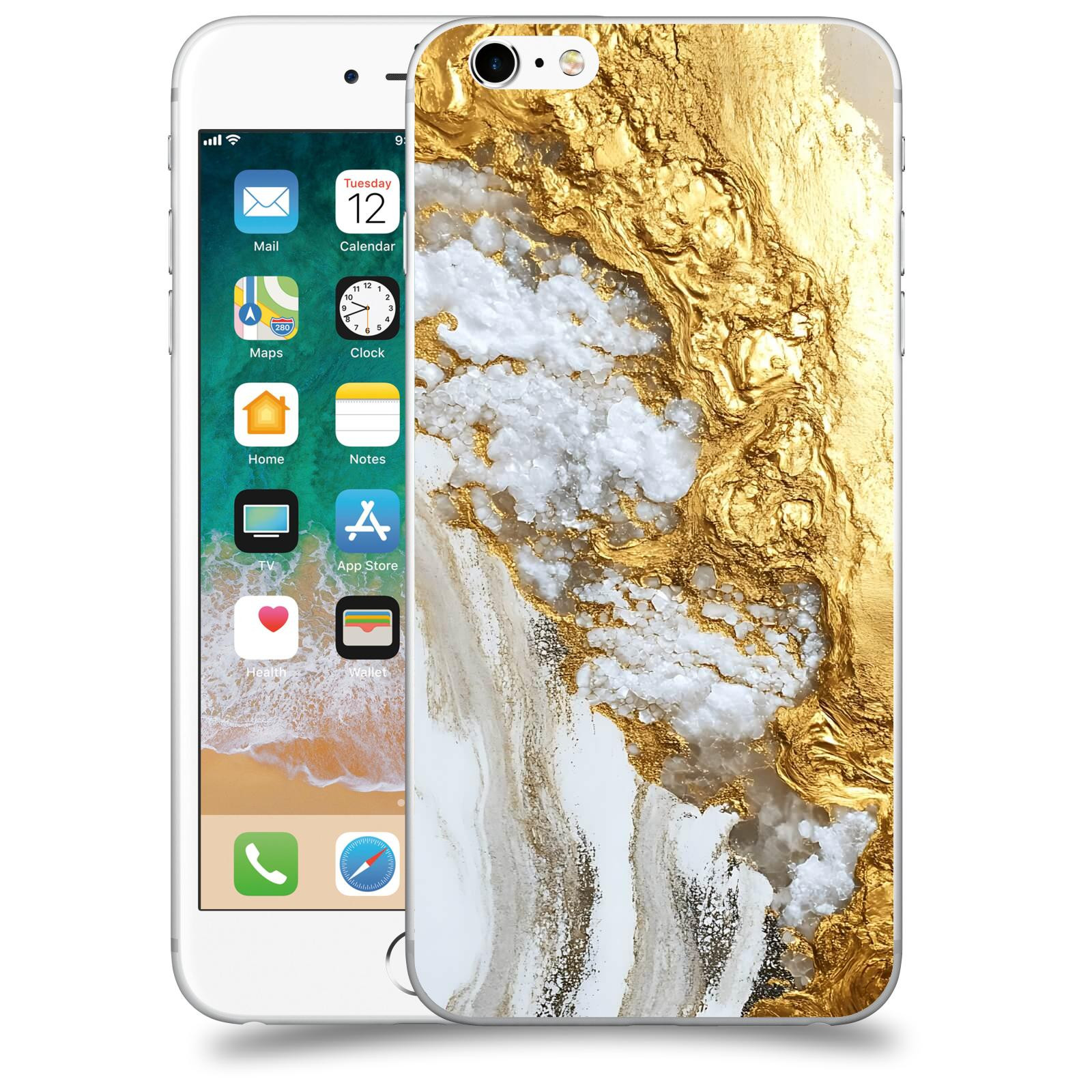ACOVER Kryt na mobil Apple iPhone 6 Plus/6S Plus - Liquid Gold V