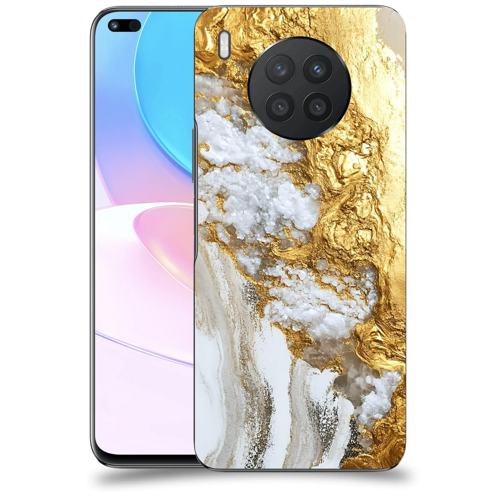 ACOVER Kryt na mobil Honor 50 Lite - Liquid Gold V