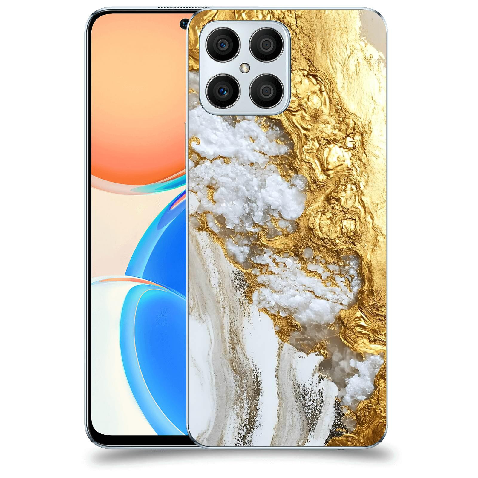 ACOVER Kryt na mobil Honor X8 5G - Liquid Gold V