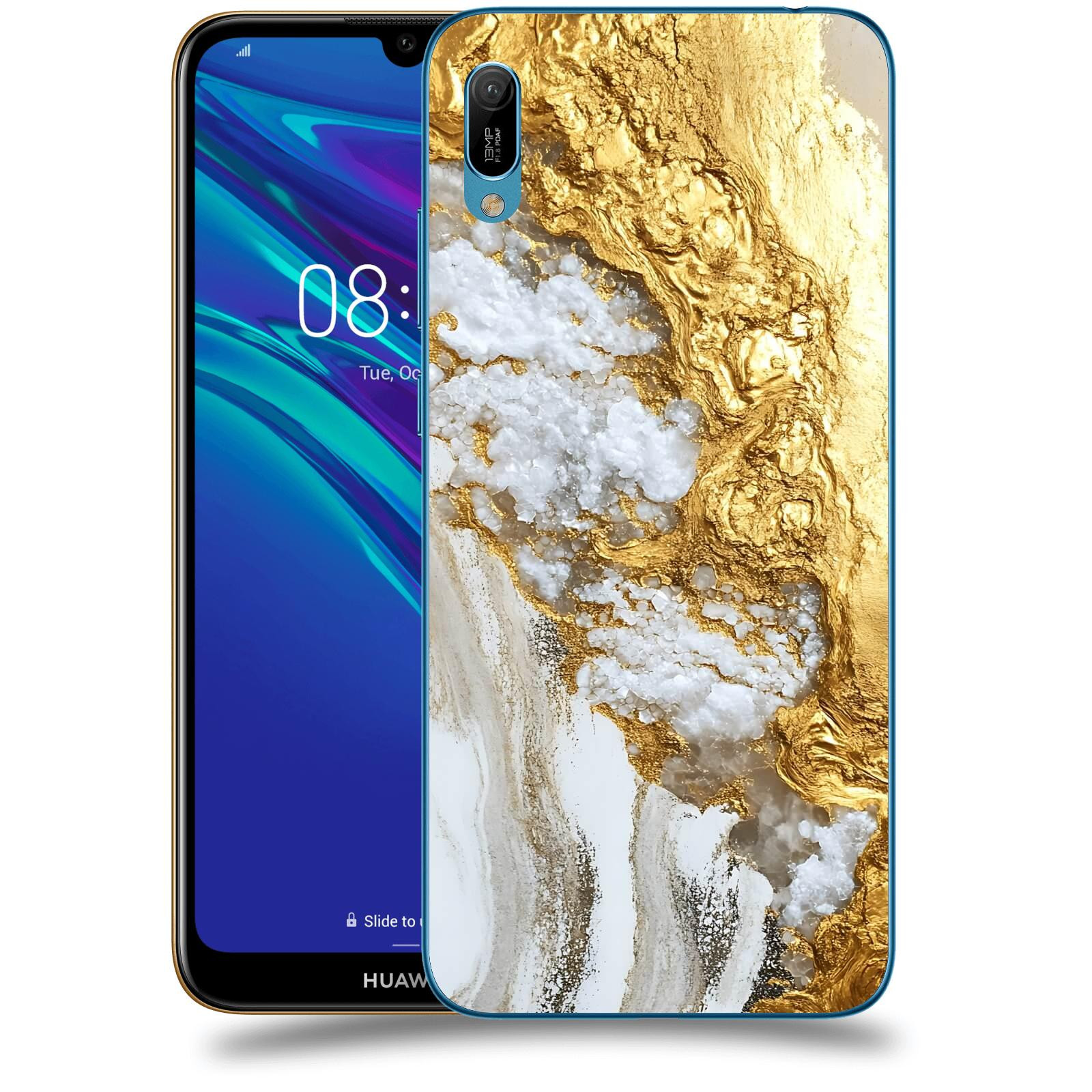 ACOVER Kryt na mobil Huawei Y6 2019 - Liquid Gold V