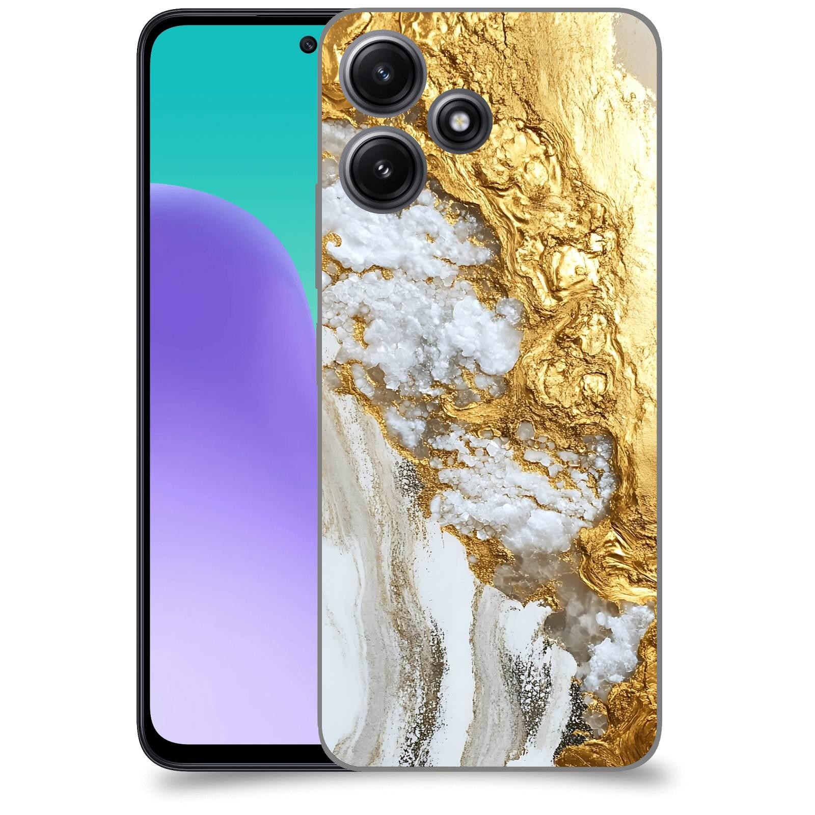 ACOVER Kryt na mobil Xiaomi Redmi 12 5G - Liquid Gold V