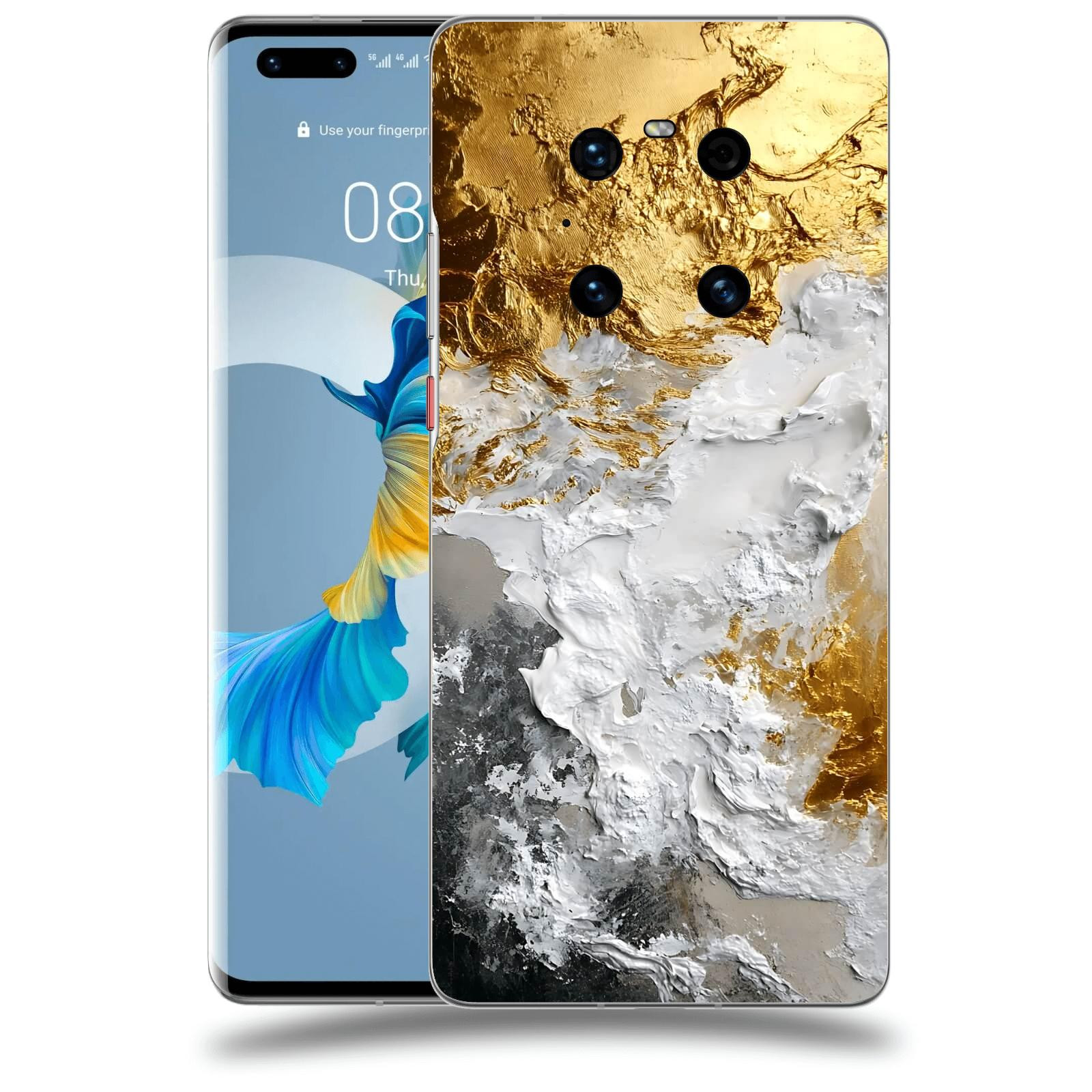ACOVER Kryt na mobil Huawei Mate 40 Pro - Liquid Gold VI