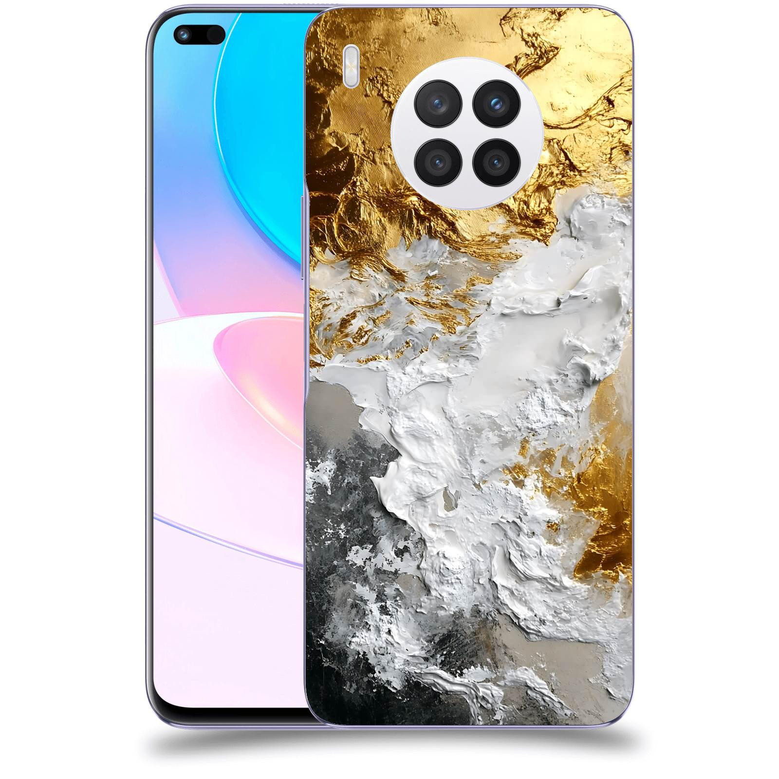 ACOVER Kryt na mobil Huawei Nova 8i - Liquid Gold VI