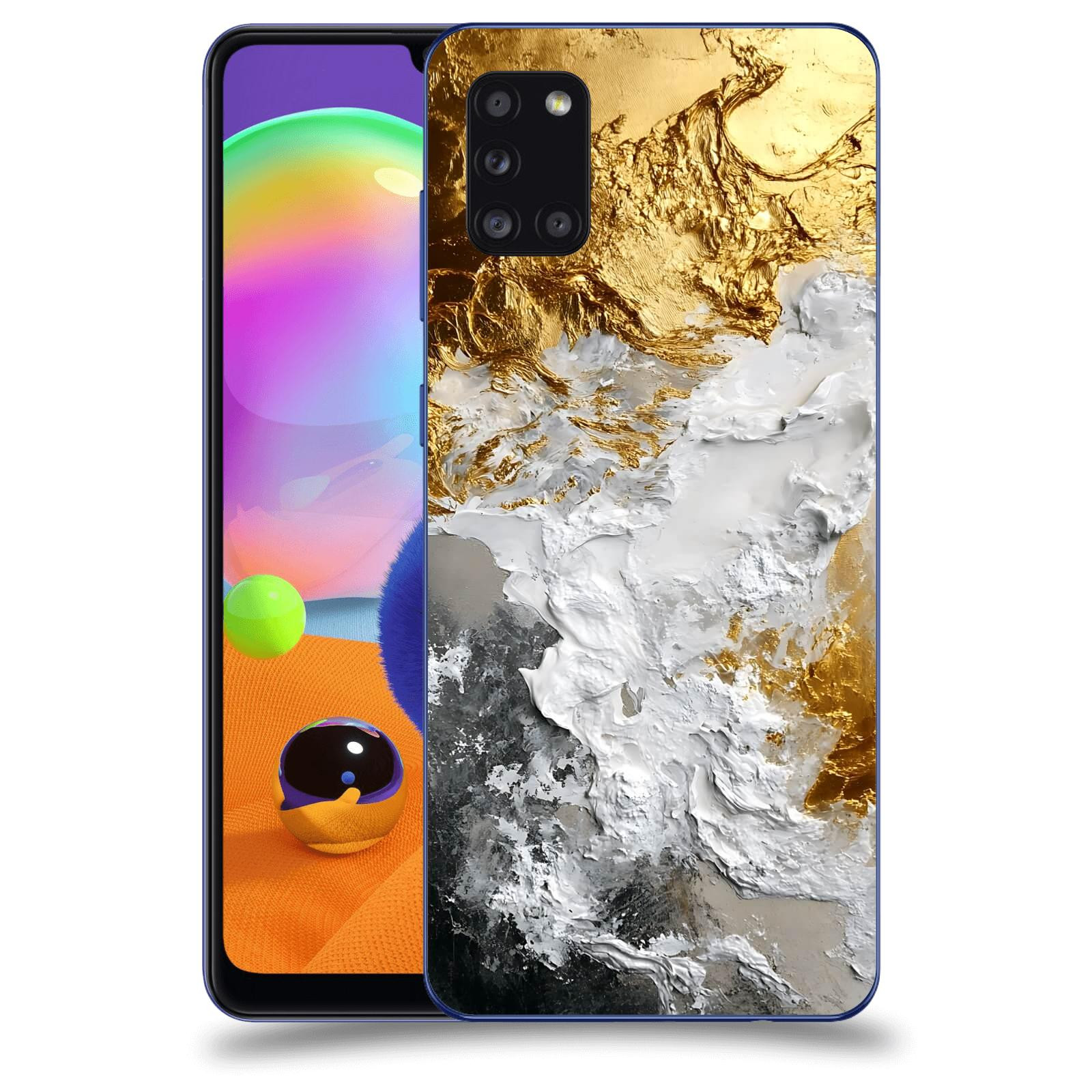 ACOVER Kryt na mobil Samsung Galaxy A31 A315F - Liquid Gold VI