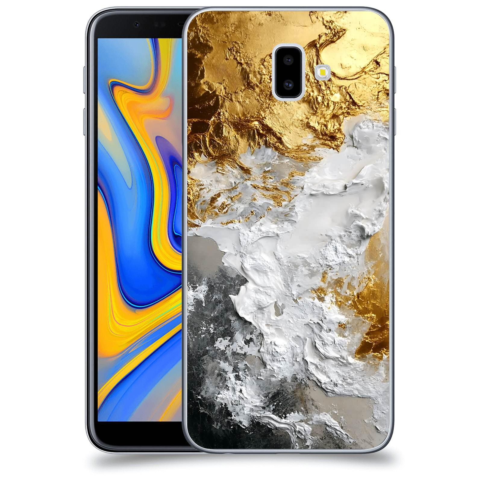 ACOVER Kryt na mobil Samsung Galaxy J6+ J610F - Liquid Gold VI