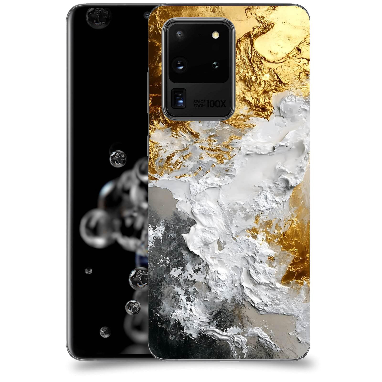 ACOVER Kryt na mobil Samsung Galaxy S20 Ultra 5G G988F - Liquid Gold VI