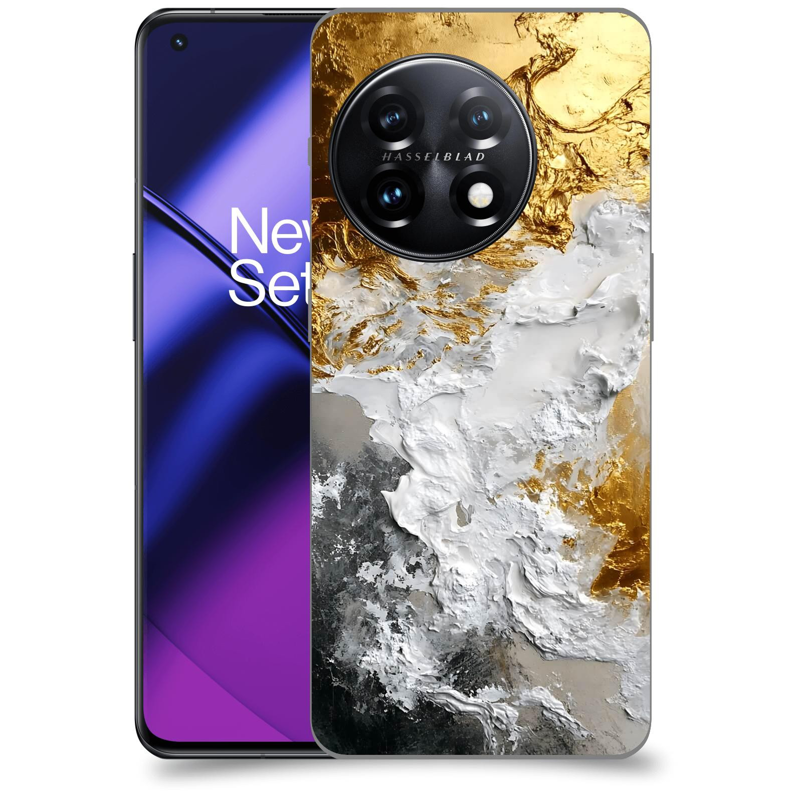 ACOVER Kryt na mobil OnePlus 11 5G - Liquid Gold VI