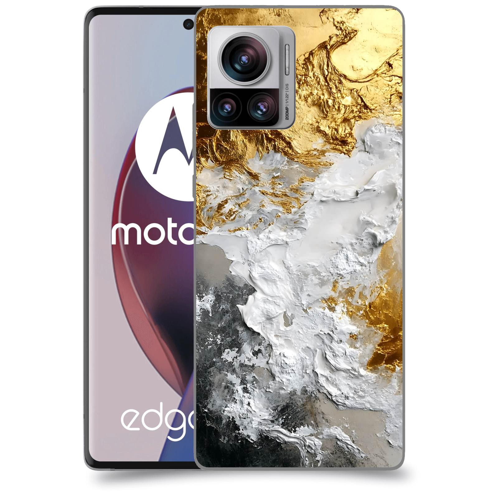 ACOVER Kryt na mobil Motorola Edge 30 Ultra - Liquid Gold VI