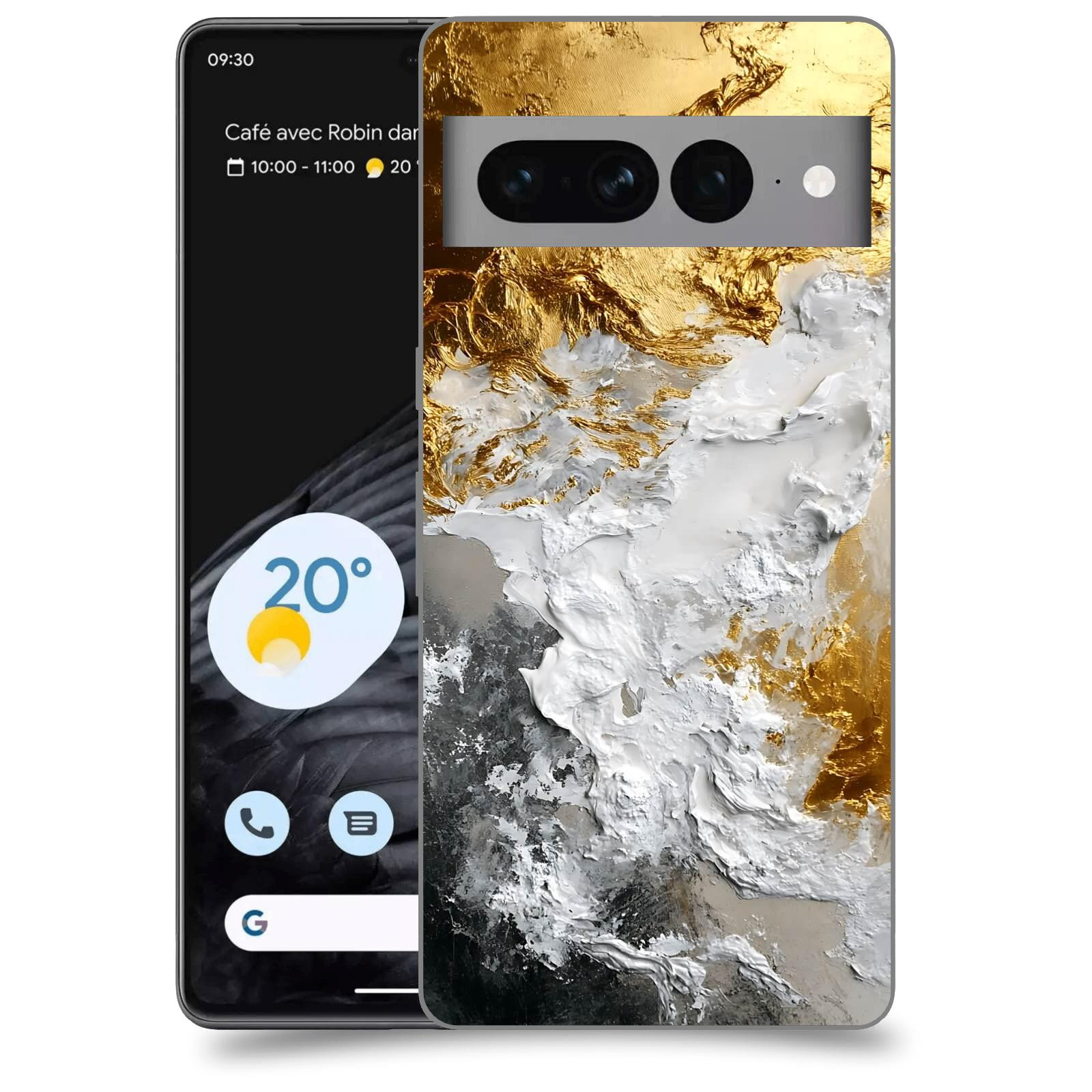 ACOVER Kryt na mobil Google pixel 7 pro - Liquid Gold VI