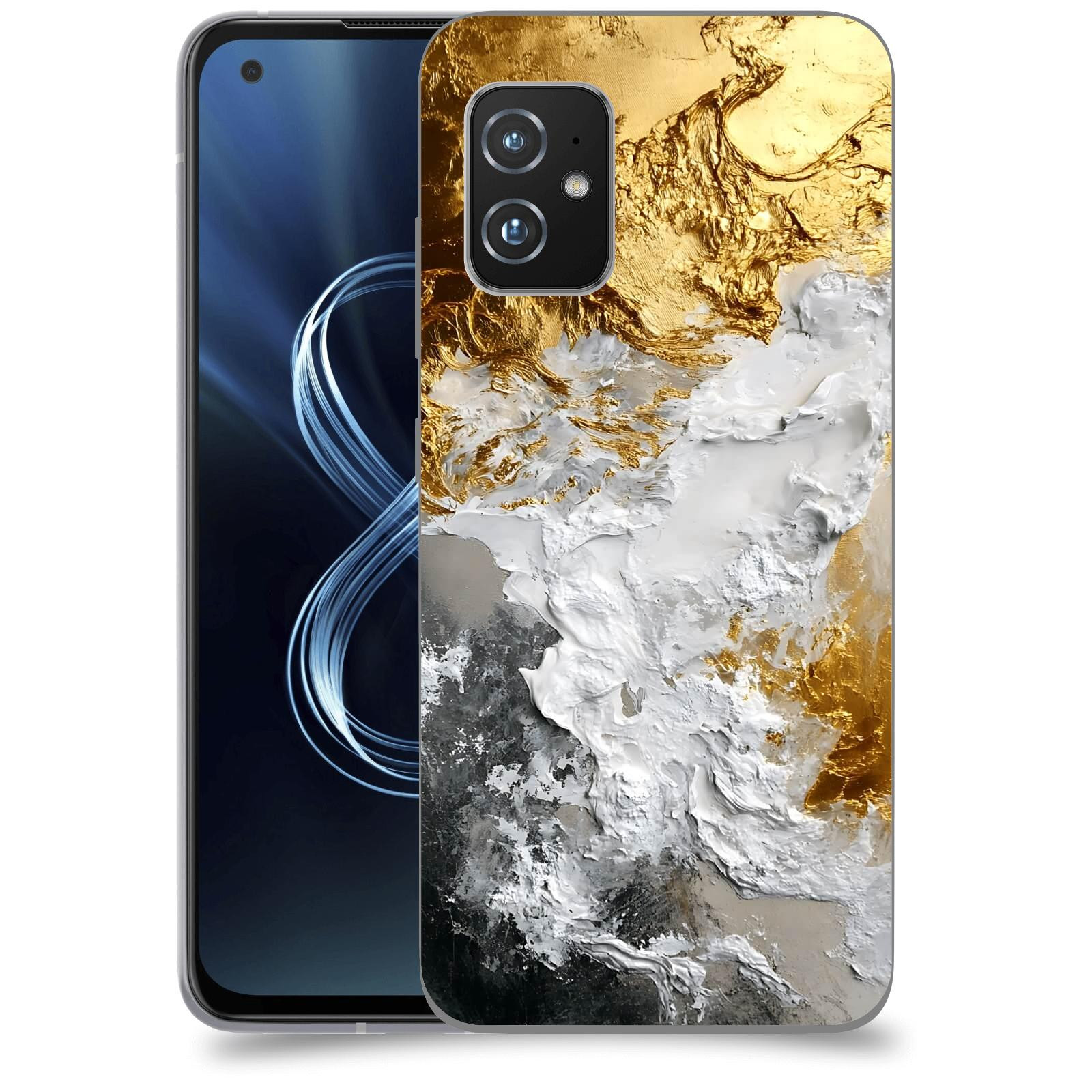 ACOVER Kryt na mobil Honor Magic5 Lite 5G - Liquid Gold VI