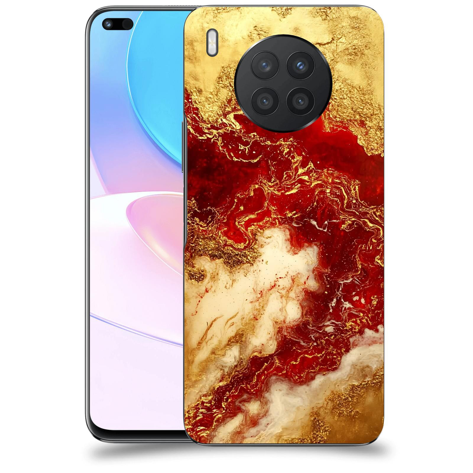 ACOVER Kryt na mobil Honor 50 Lite - Golden Blood I