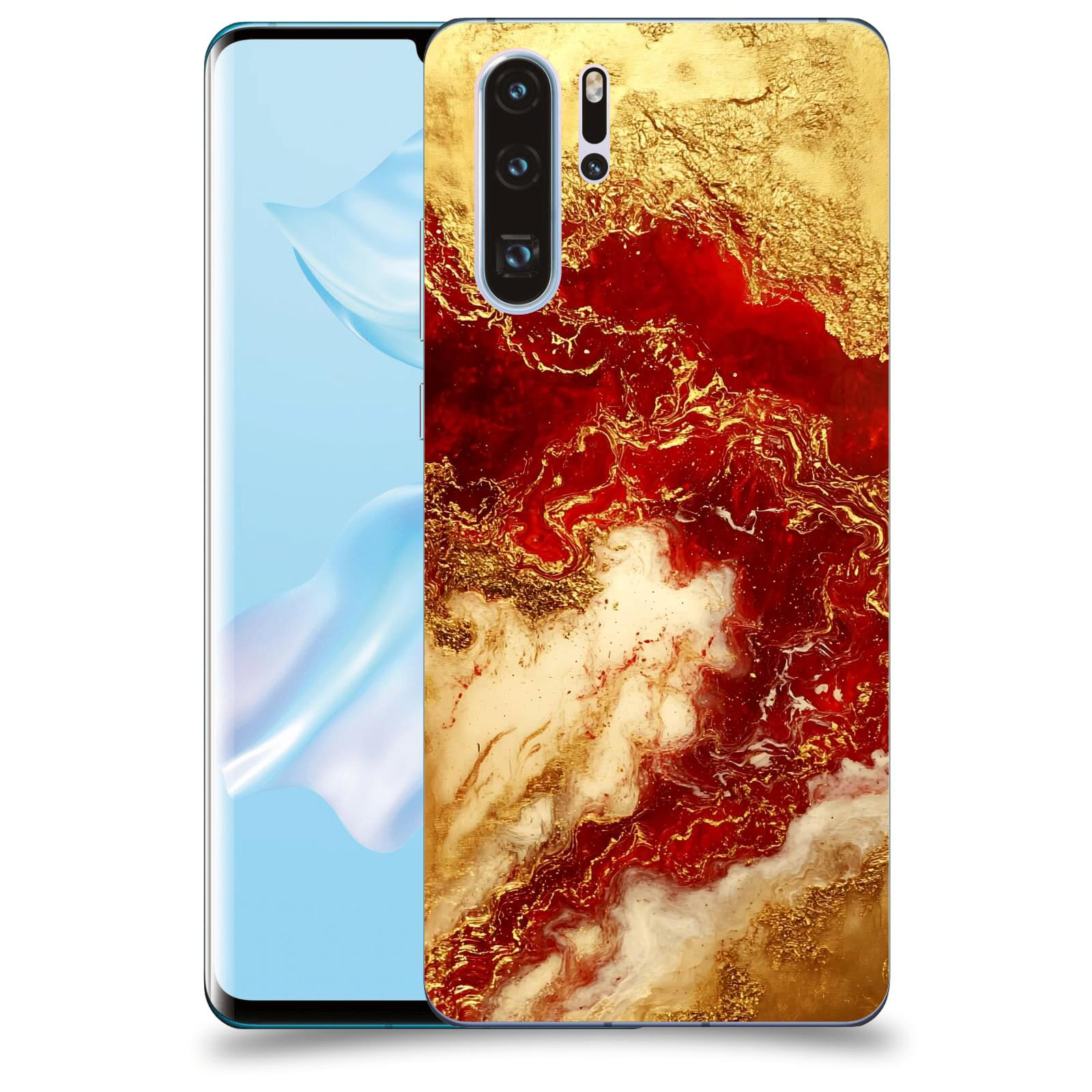ACOVER Kryt na mobil Huawei P30 - Golden Blood I