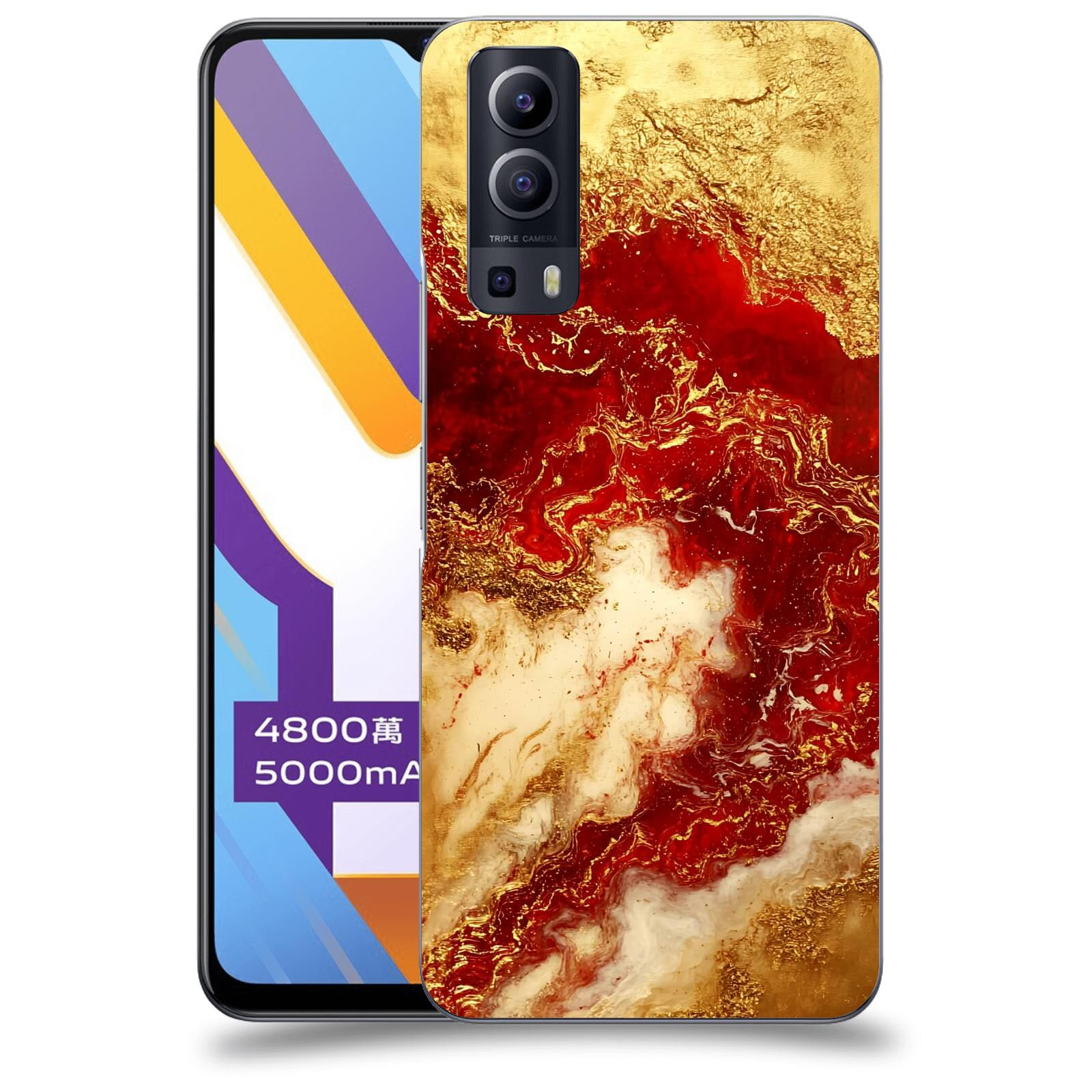 ACOVER Kryt na mobil Vivo Y52 5G - Golden Blood I