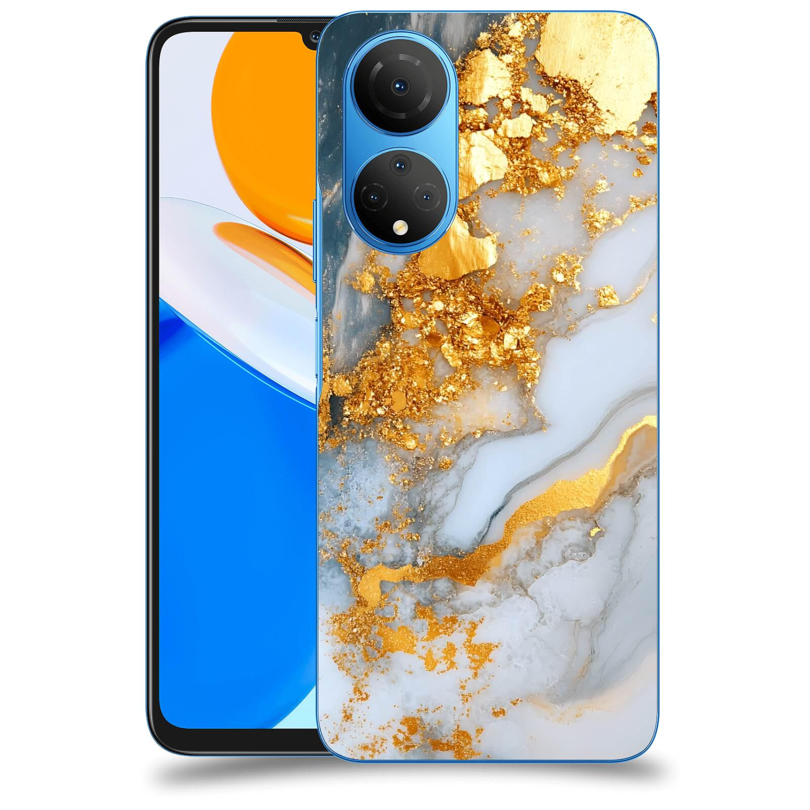 ACOVER Kryt na mobil Honor X7 - Liquid Gold VII