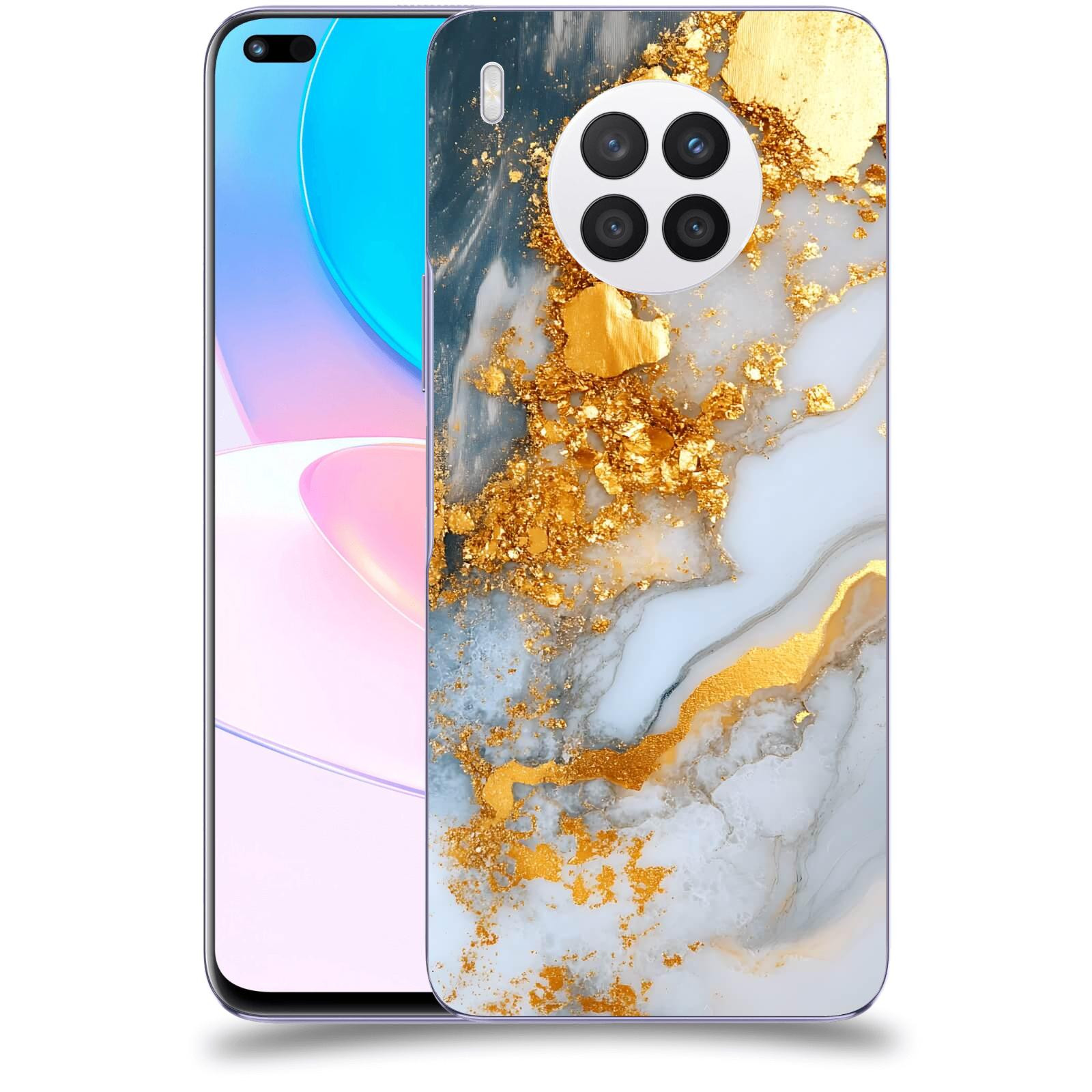 ACOVER Kryt na mobil Huawei Nova 8i - Liquid Gold VII