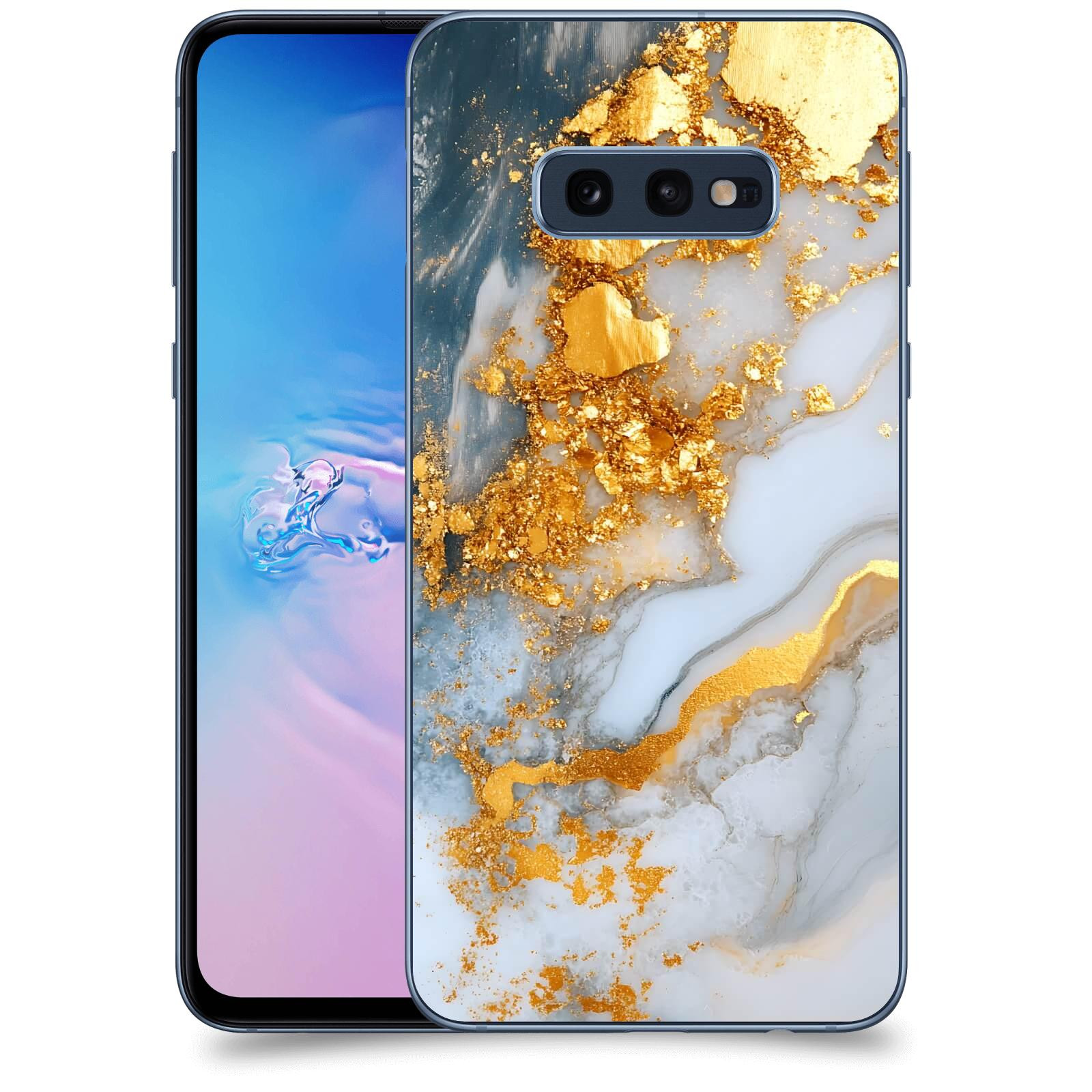 ACOVER Kryt na mobil Samsung Galaxy S10e G970 - Liquid Gold VII