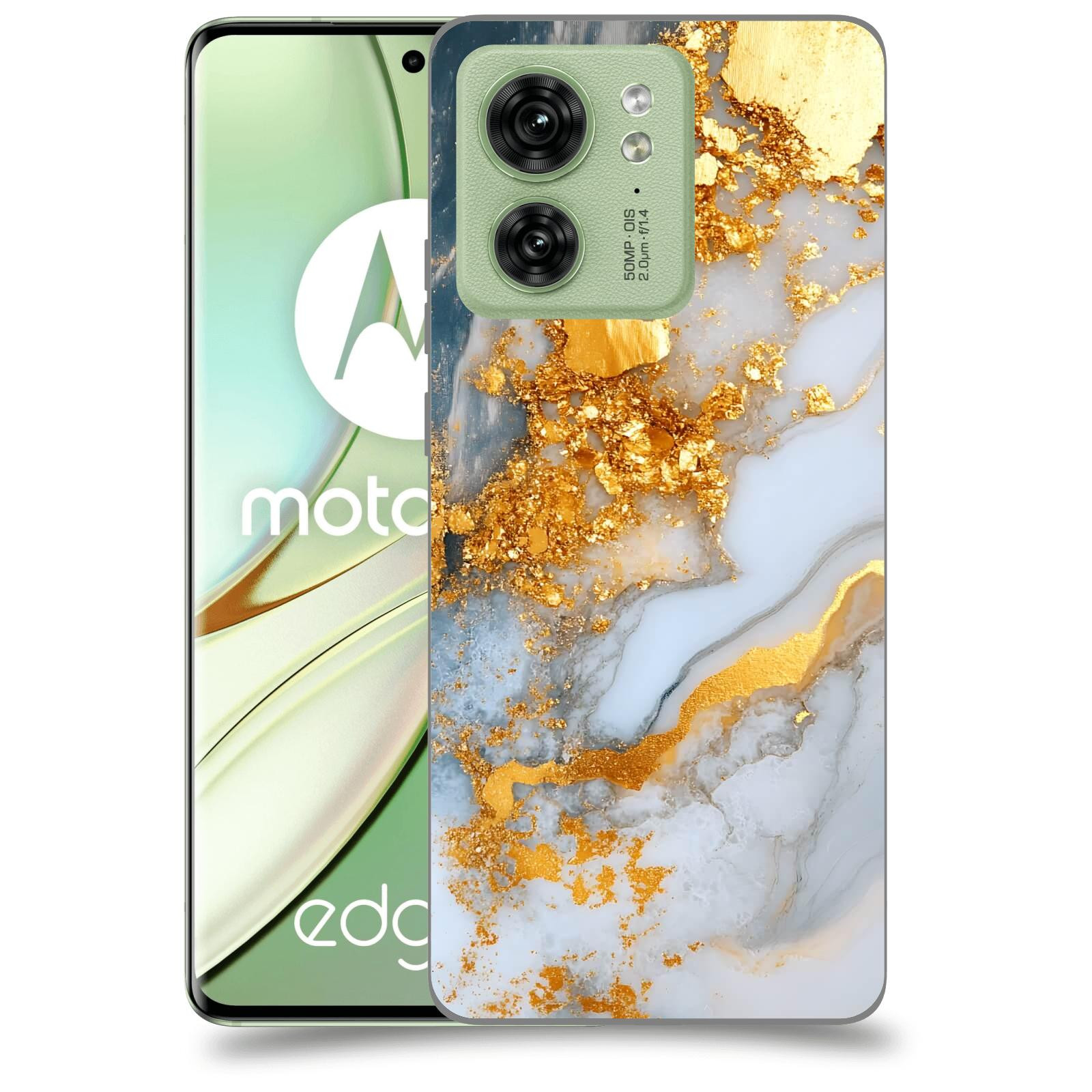ACOVER Kryt na mobil Motorola EDGE 40 5G - Liquid Gold VII