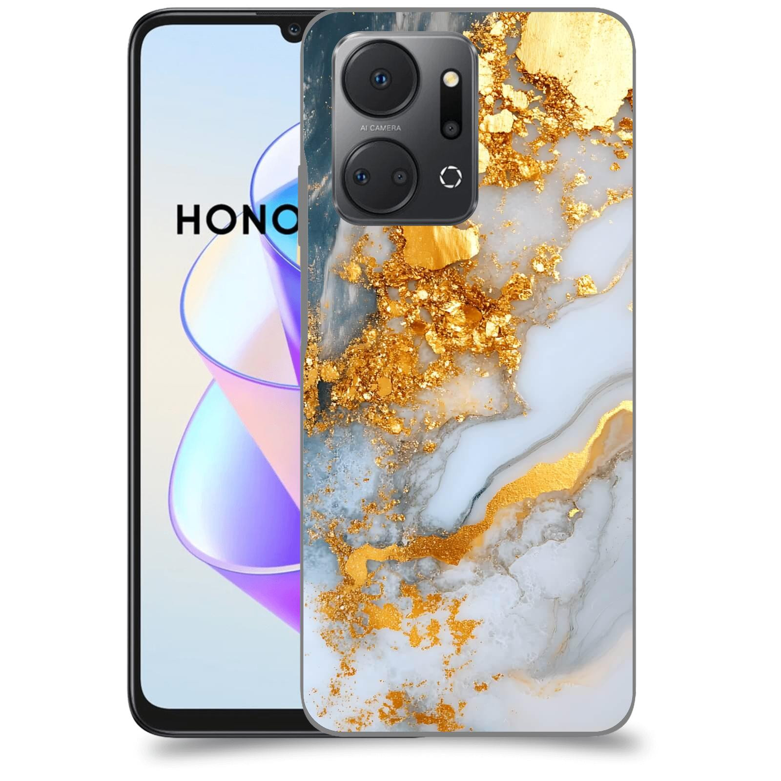 ACOVER Kryt na mobil HONOR X7a - Liquid Gold VII