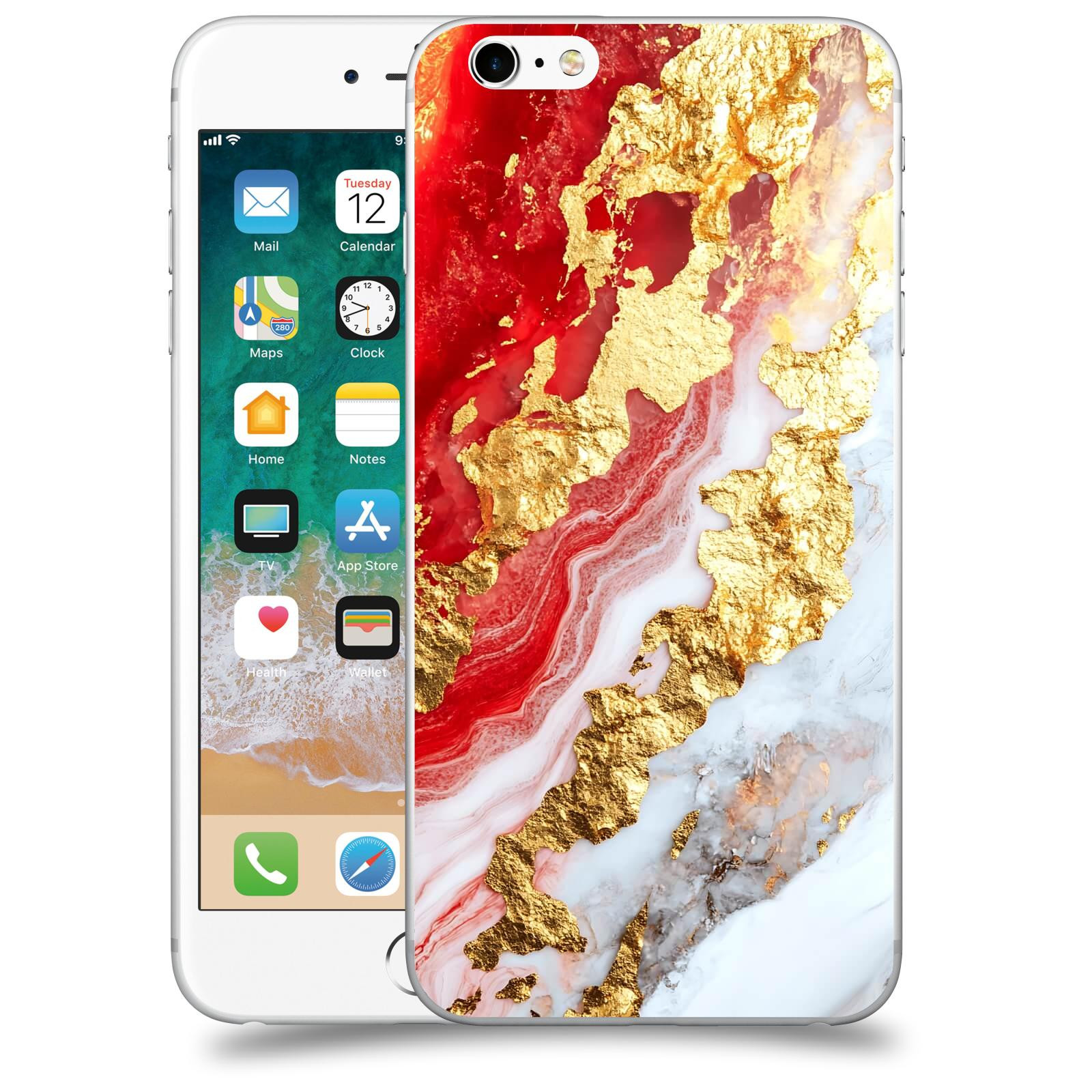 ACOVER Kryt na mobil Apple iPhone 6 Plus/6S Plus - Golden Blood II