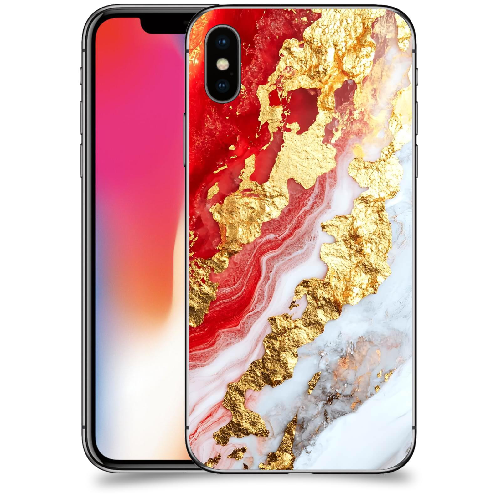 ACOVER Kryt na mobil Apple iPhone X/XS - Golden Blood II