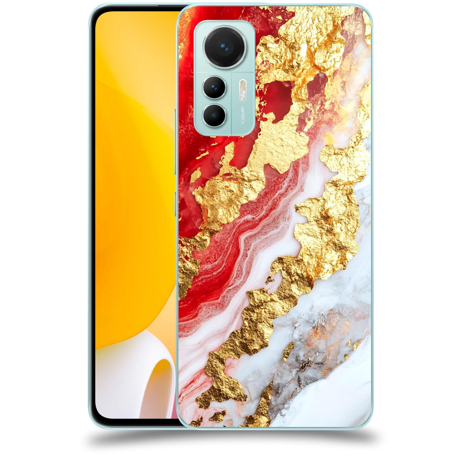 ACOVER Kryt na mobil Xiaomi 12 Lite - Golden Blood II