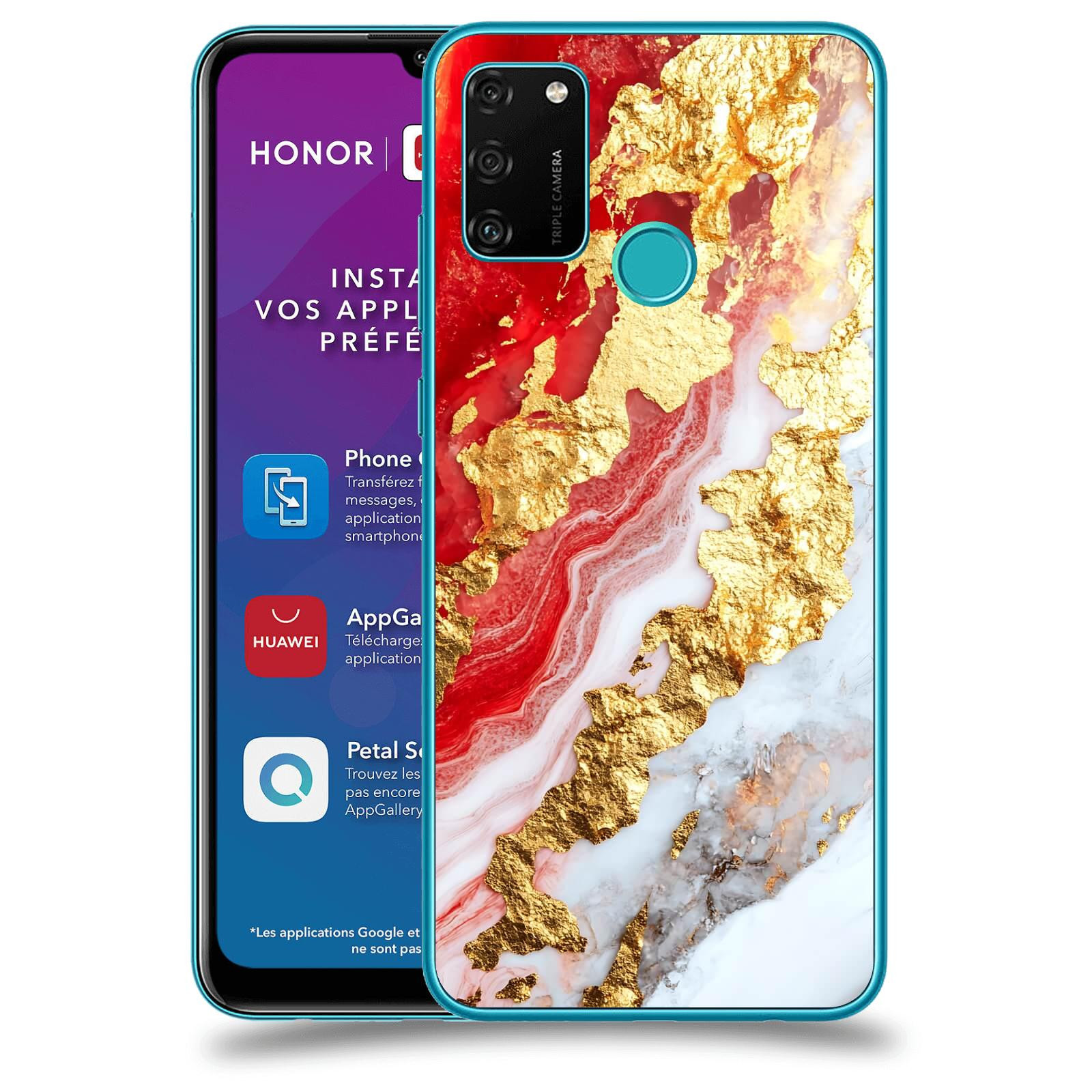 ACOVER Kryt na mobil Honor 9A - Golden Blood II