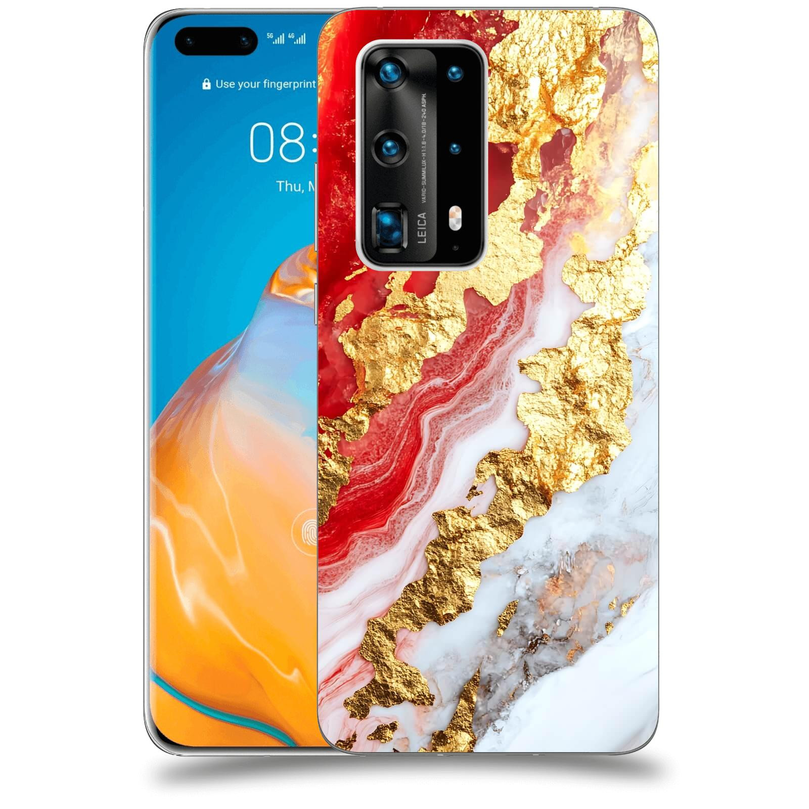 ACOVER Kryt na mobil Huawei P40 Pro - Golden Blood II
