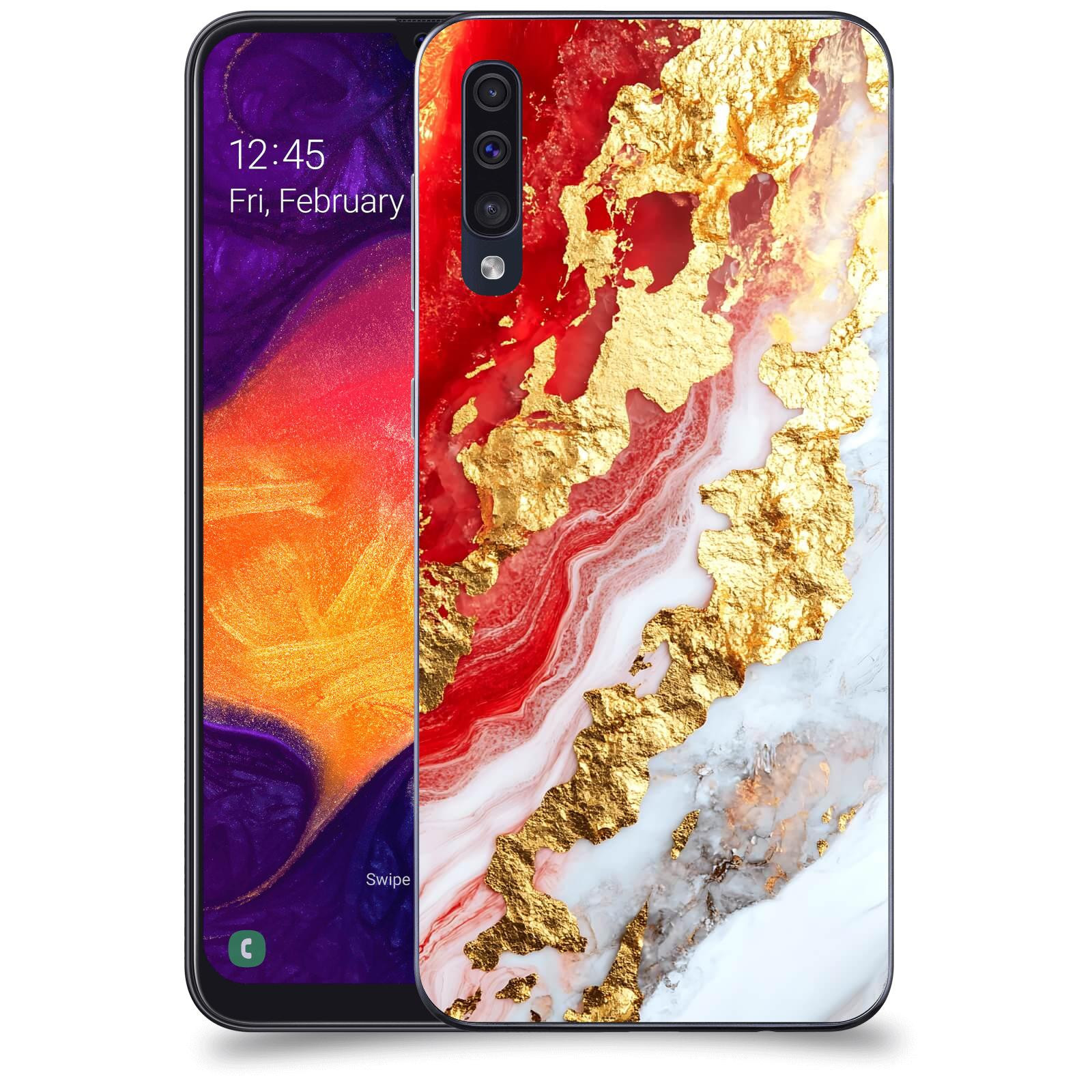 ACOVER Kryt na mobil Samsung Galaxy A50 A505F - Golden Blood II