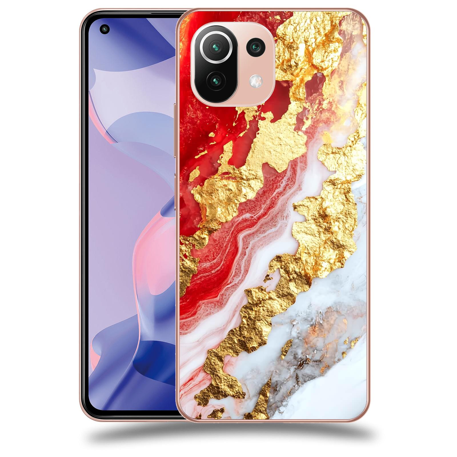 ACOVER Kryt na mobil Xiaomi 11 Lite 5G NE - Golden Blood II