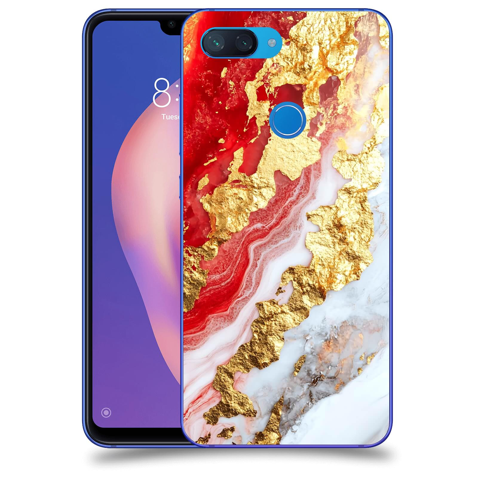 ACOVER Kryt na mobil Xiaomi Mi 8 Lite - Golden Blood II