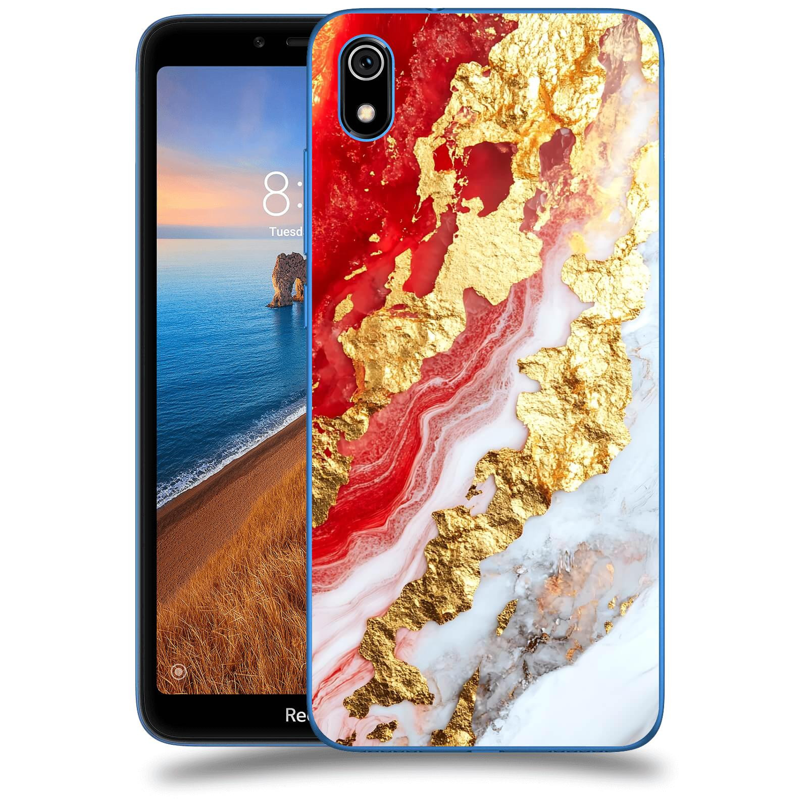 ACOVER Kryt na mobil Xiaomi Redmi 7A - Golden Blood II