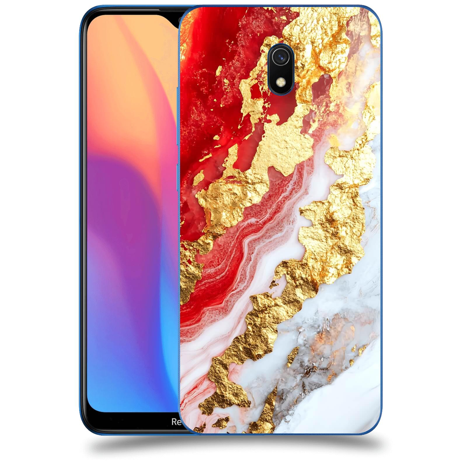 ACOVER Kryt na mobil Xiaomi Redmi 8A - Golden Blood II