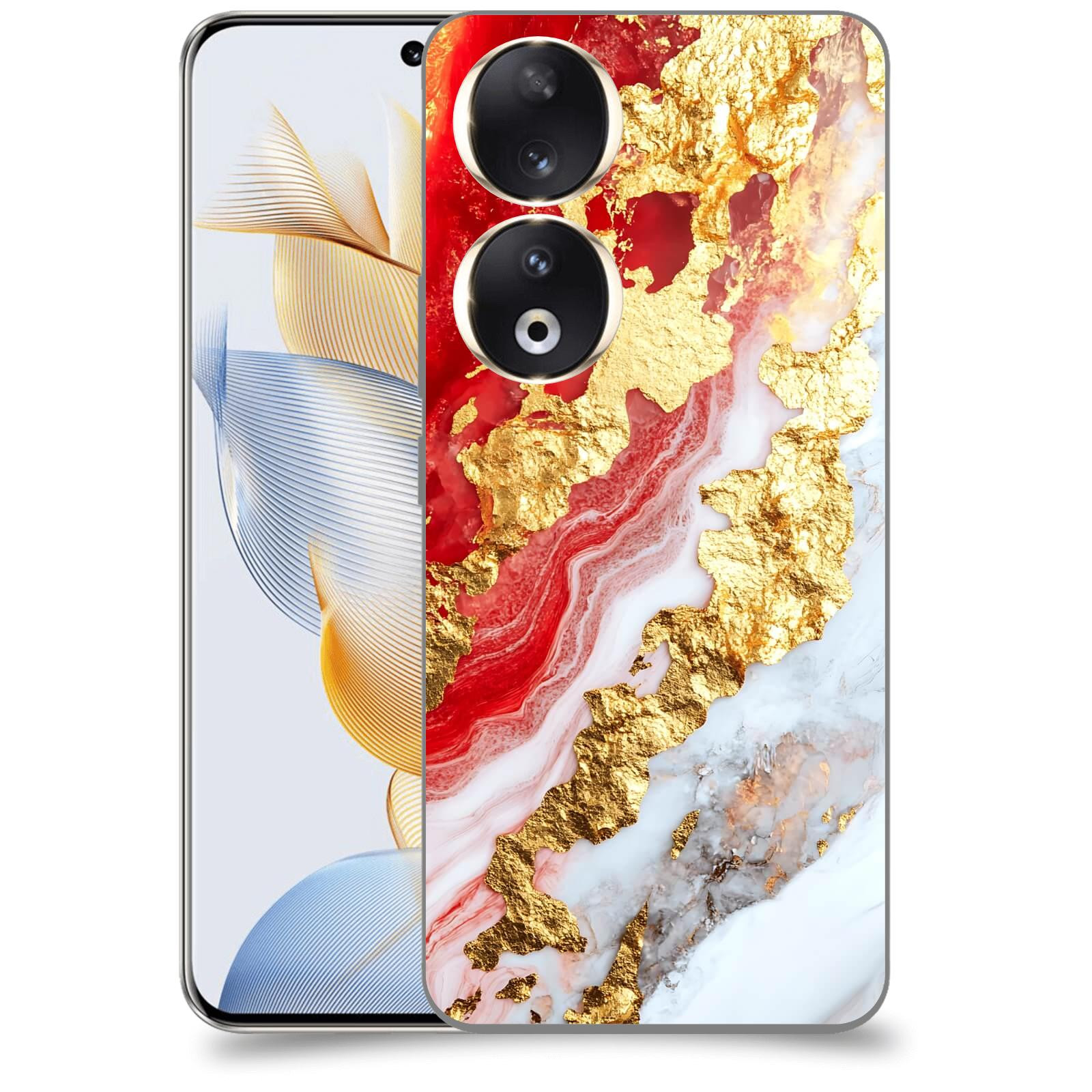 ACOVER Kryt na mobil Honor 90 - Golden Blood II